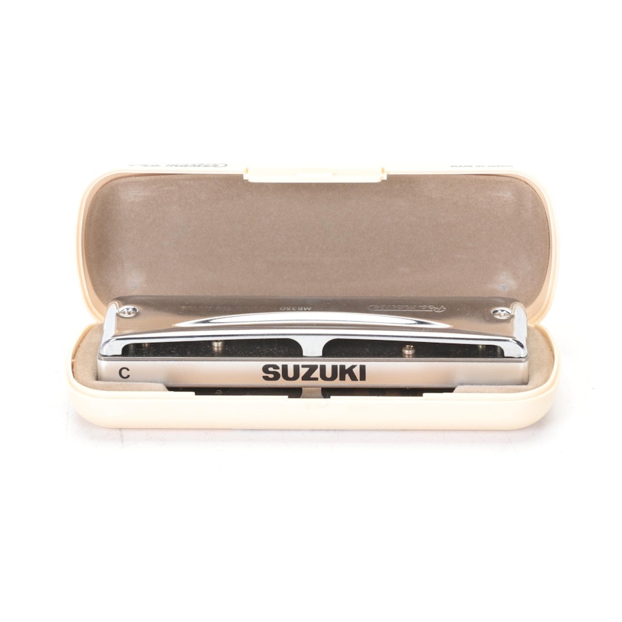 Suzuki Promaster MR350 Diatonic Harmonica in Case | Everything But The ...