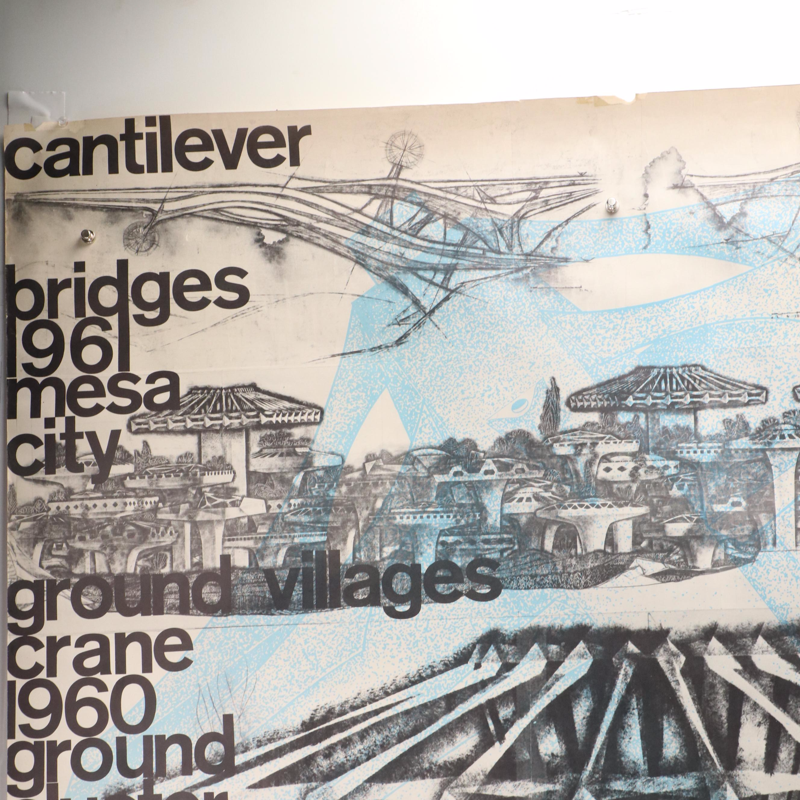 The Paolo Soleri Retrospective "DOCUMENTA" Poster