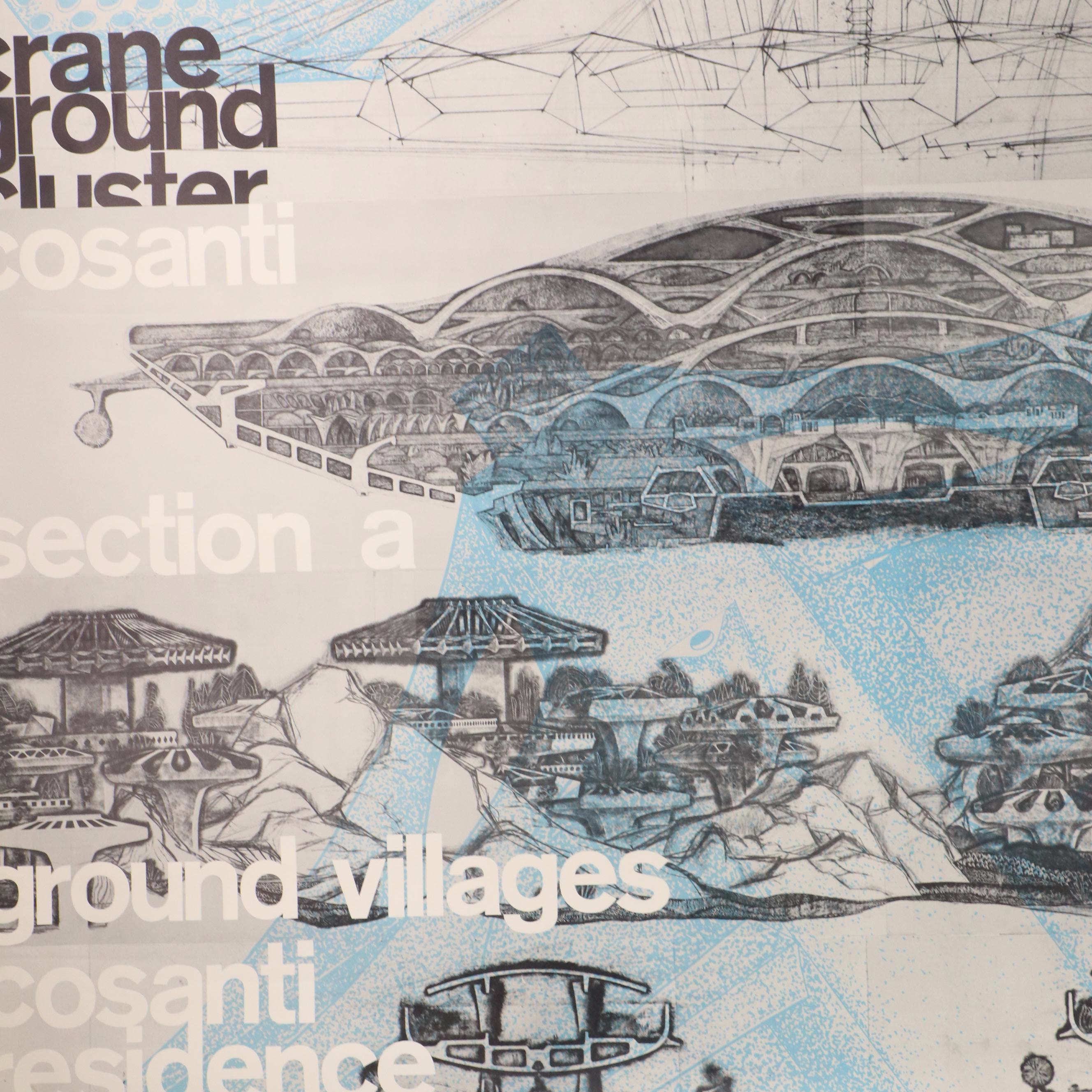 The Paolo Soleri Retrospective "DOCUMENTA" Poster