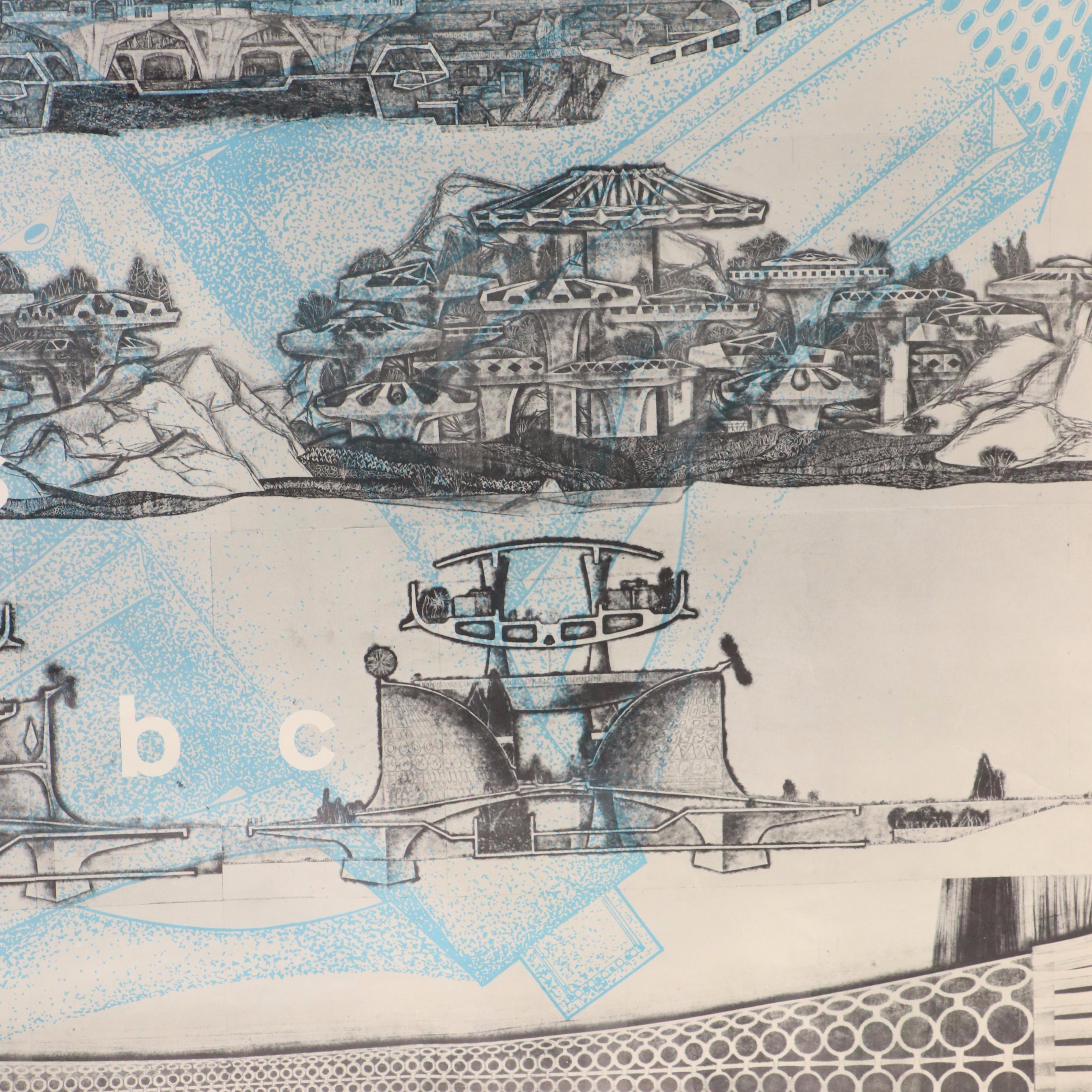 The Paolo Soleri Retrospective "DOCUMENTA" Poster