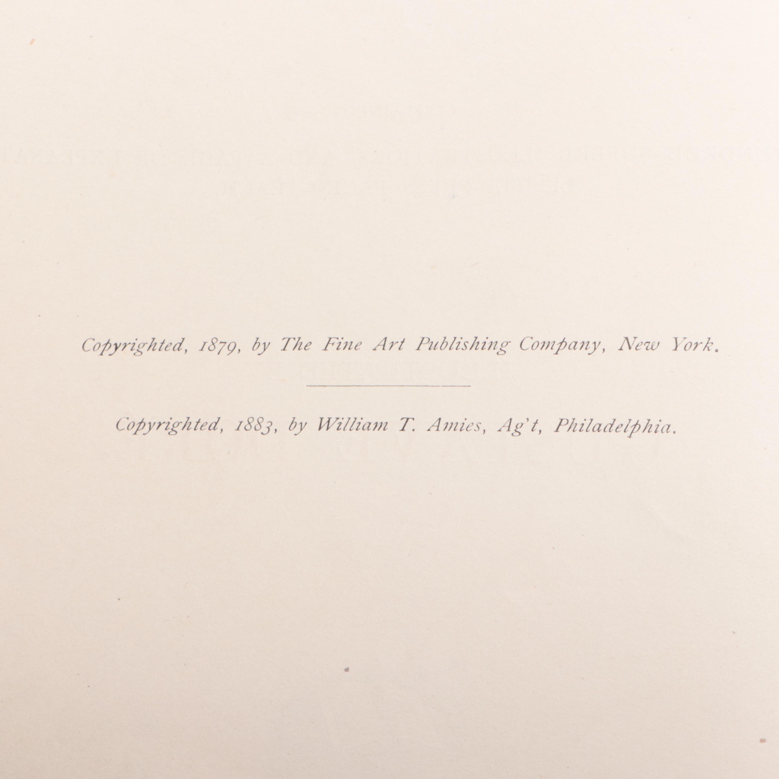 Illustrated "The Doré Bible Gallery" by Gustave Doré, 1883