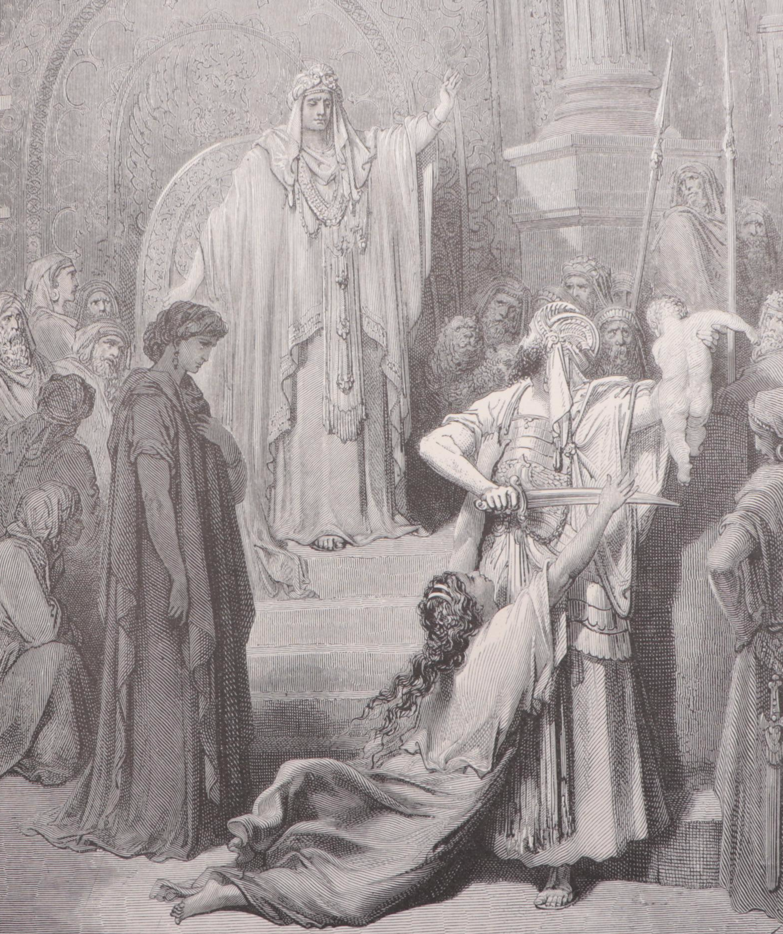 Illustrated "The Doré Bible Gallery" by Gustave Doré, 1883