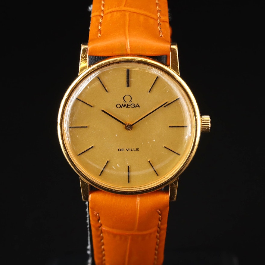 1976 Omega DeVille Manual Wind Wristwatch