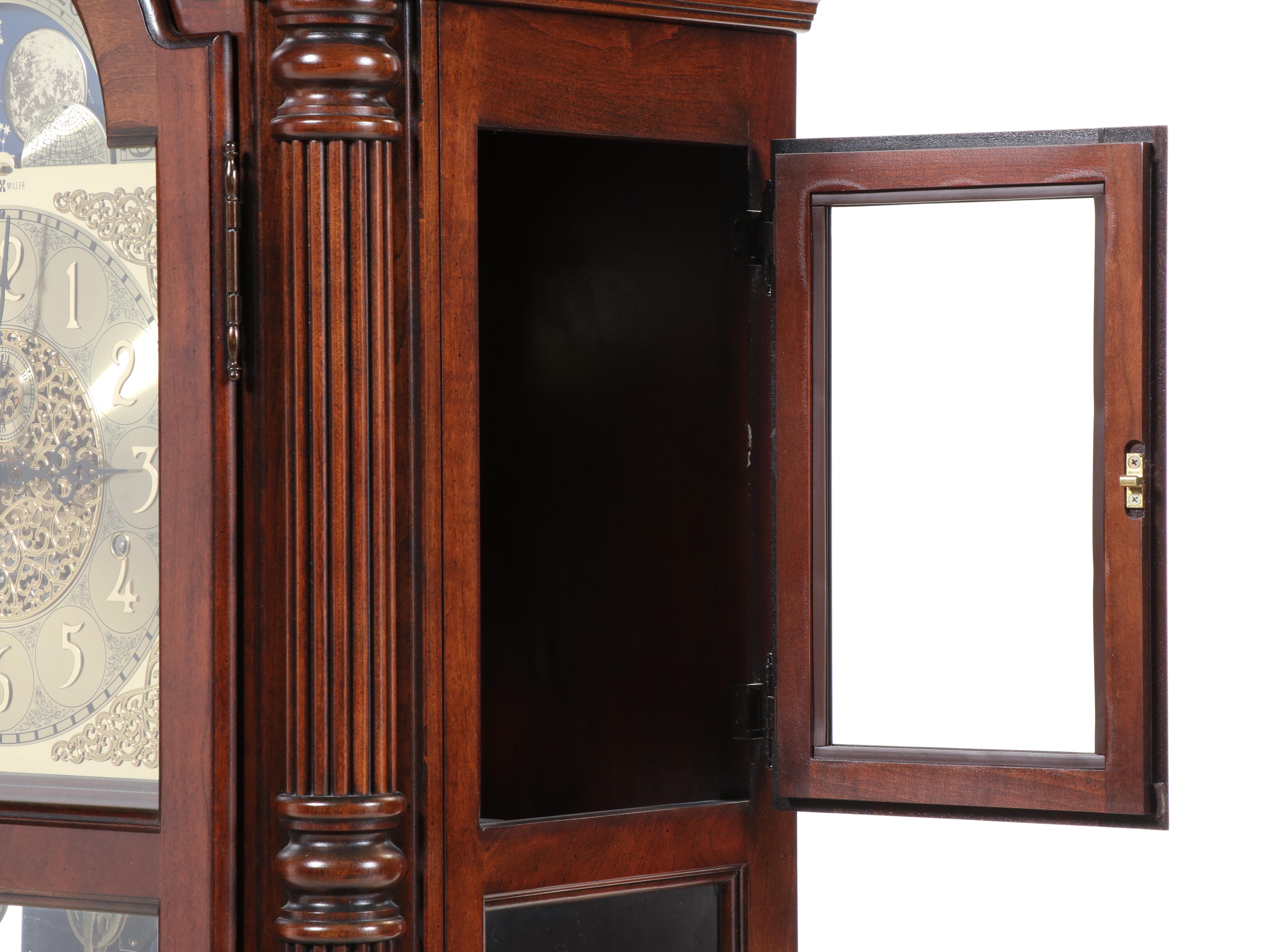 Howard Miller Wooden Grandfather Clock, 1989