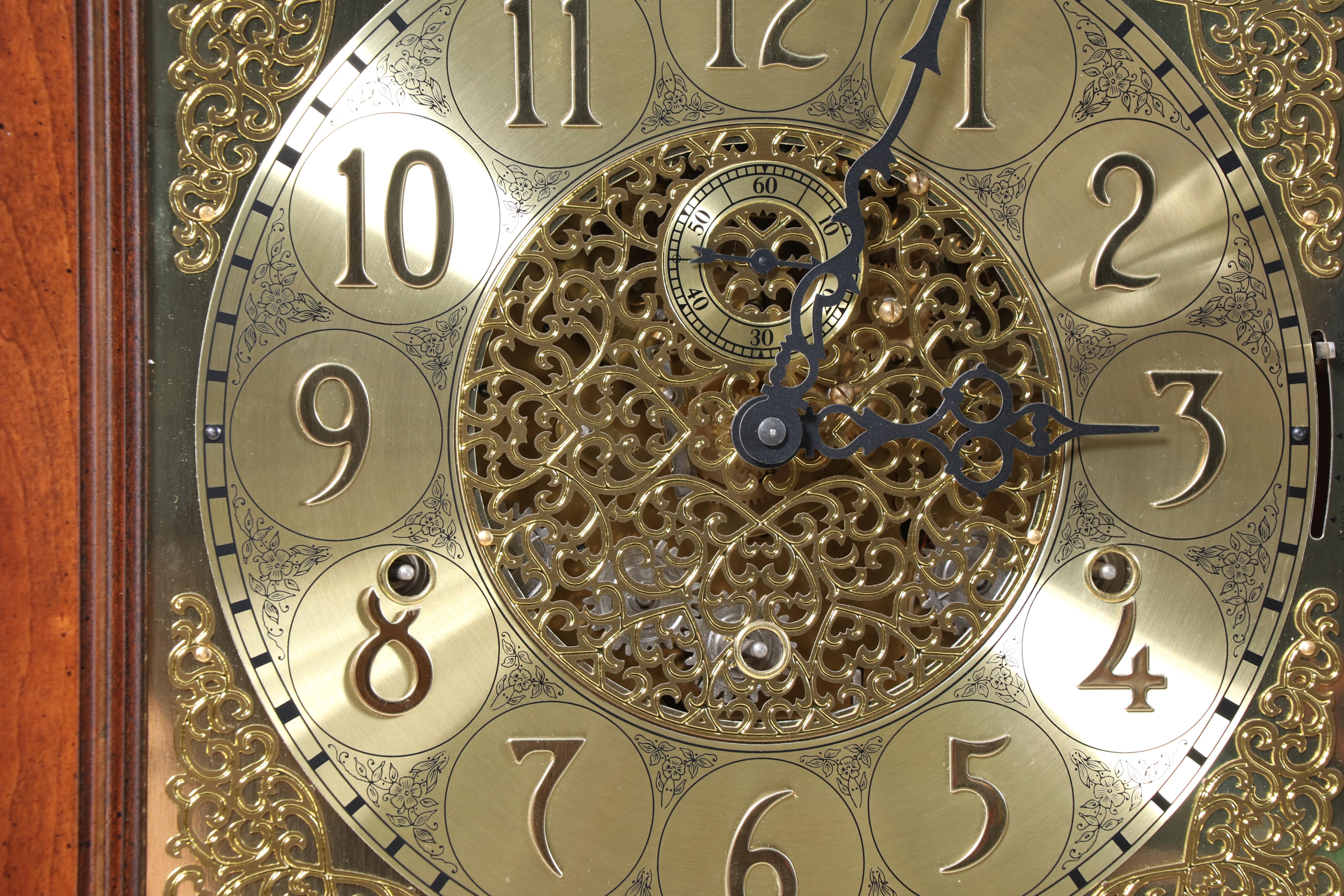 Howard Miller Wooden Grandfather Clock, 1989