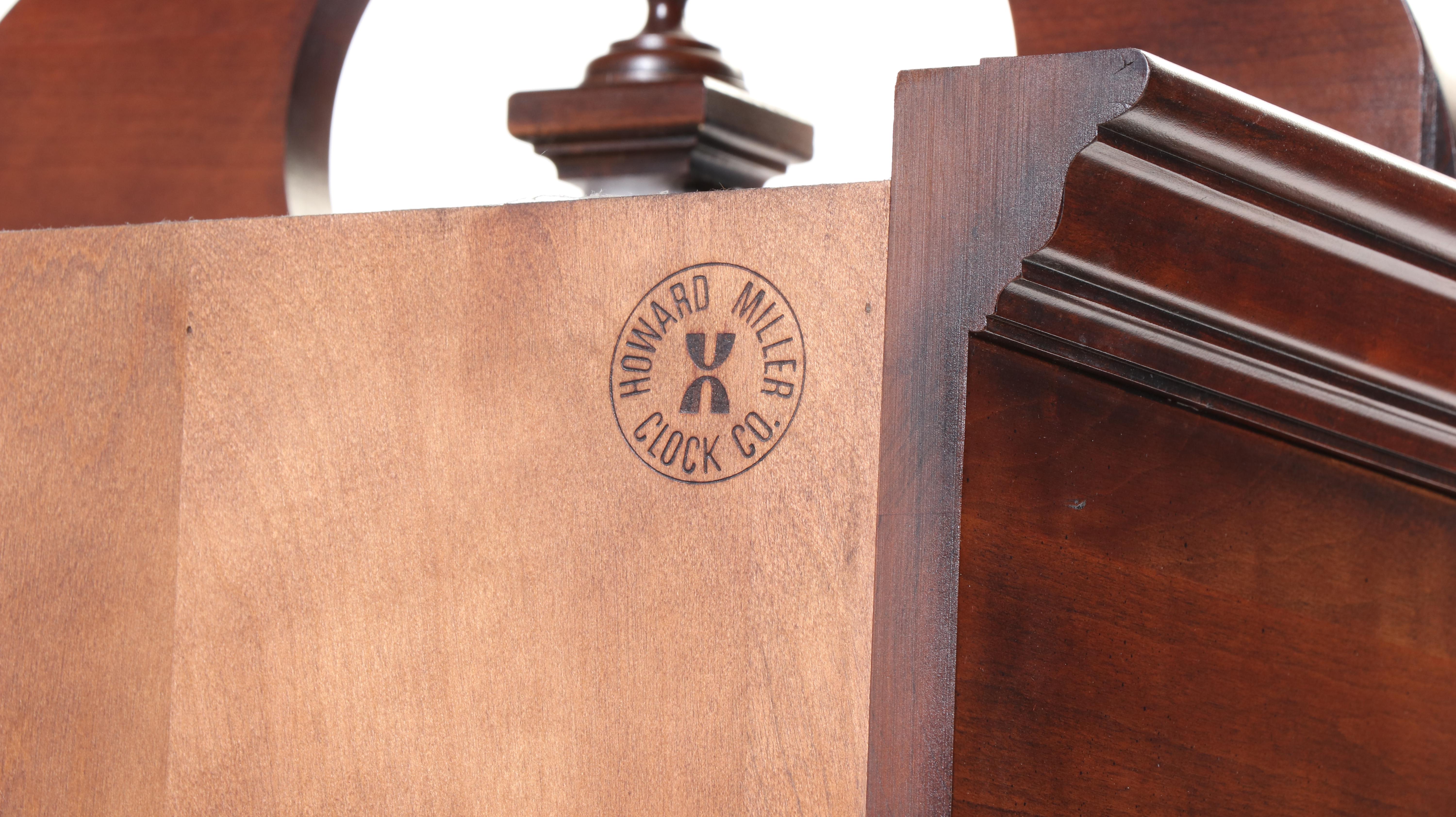 Howard Miller Wooden Grandfather Clock, 1989