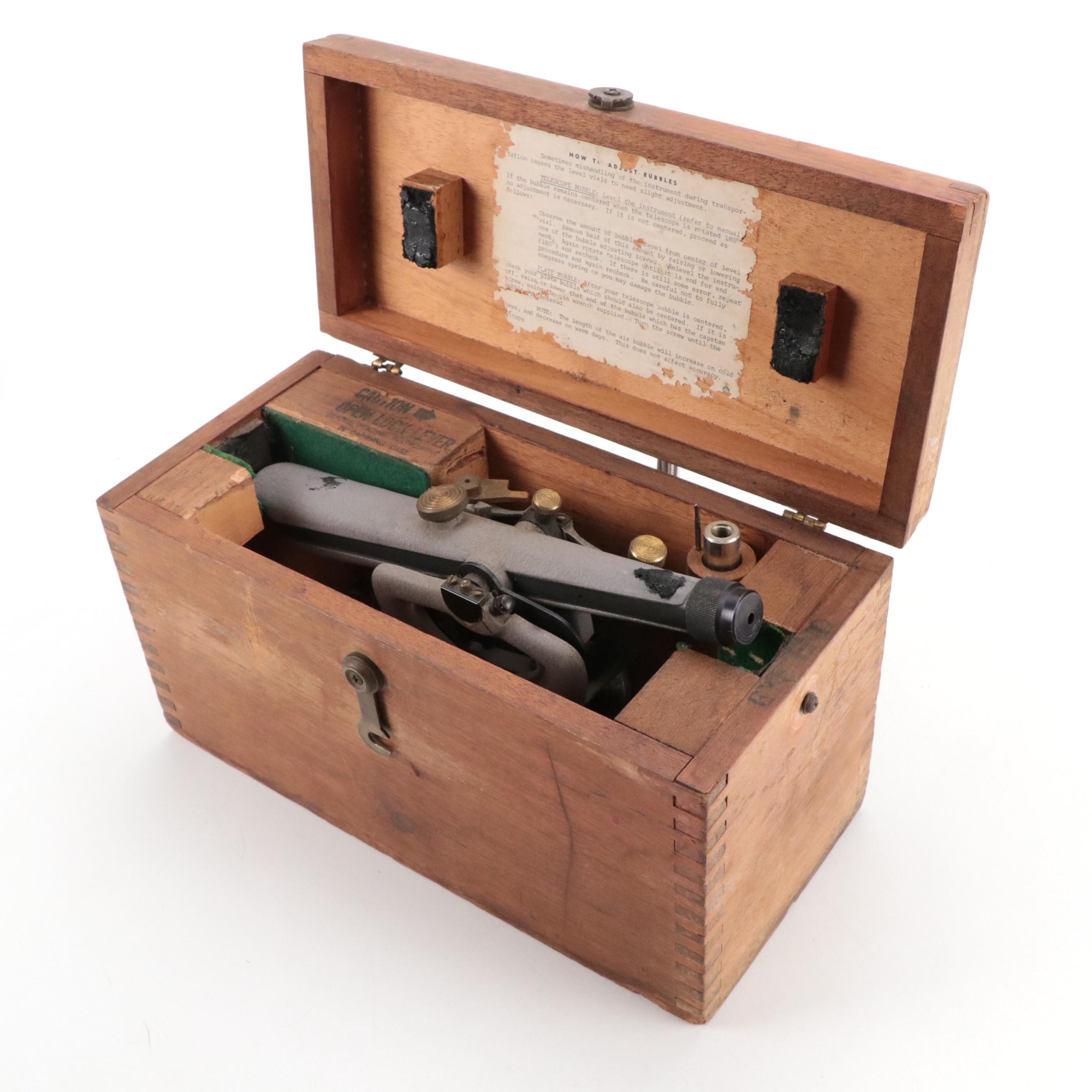 Berger Surveying Transit Level, Mid-20th Century