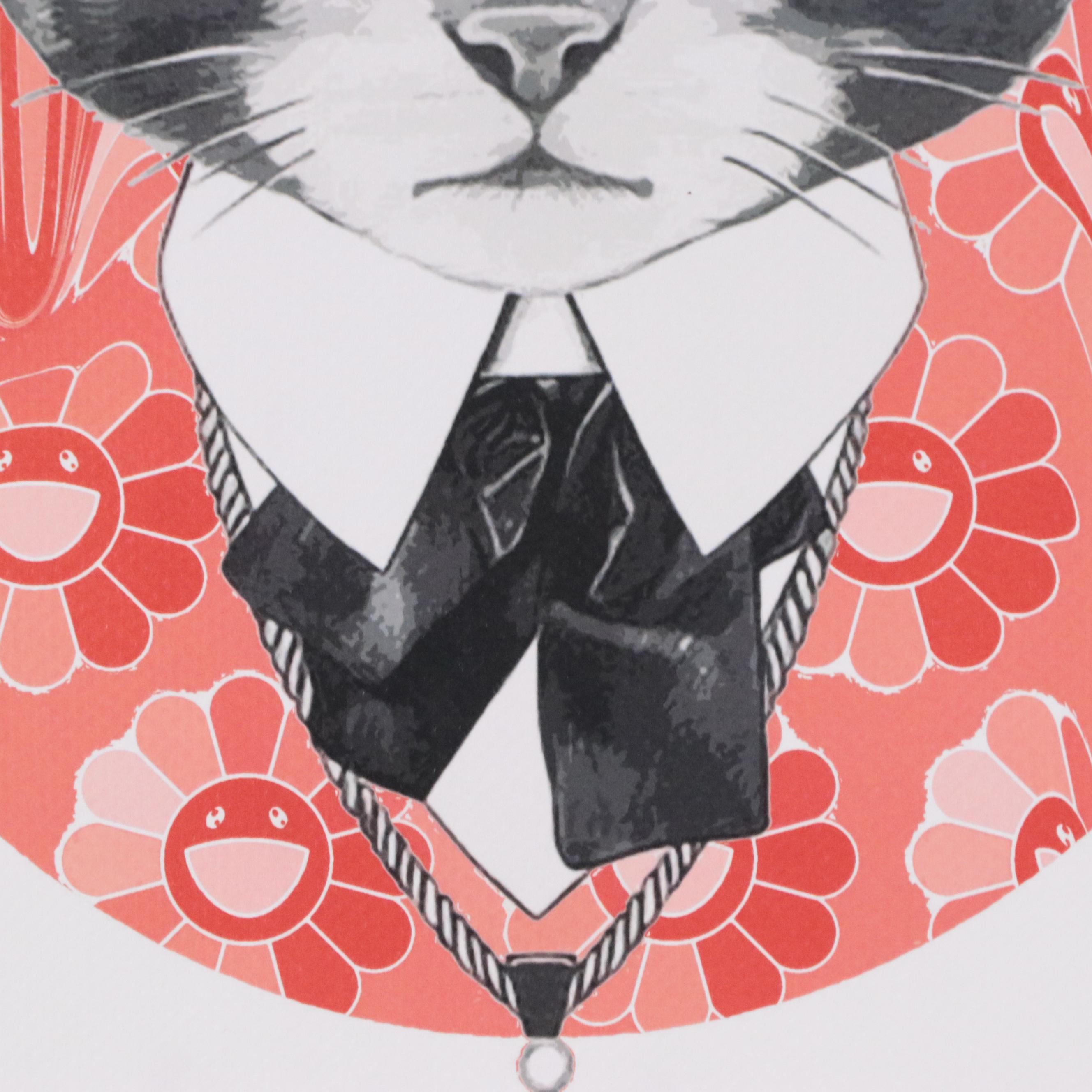 Death NYC Pop Art Graphic Print of Chanel x Takashi Murakami, 2023