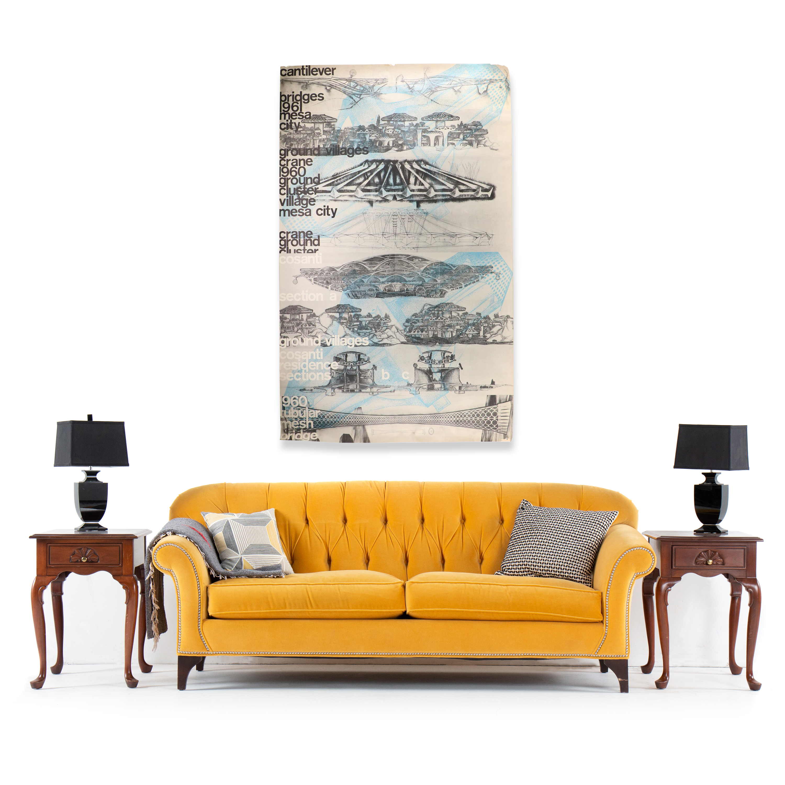 The Paolo Soleri Retrospective "DOCUMENTA" Poster