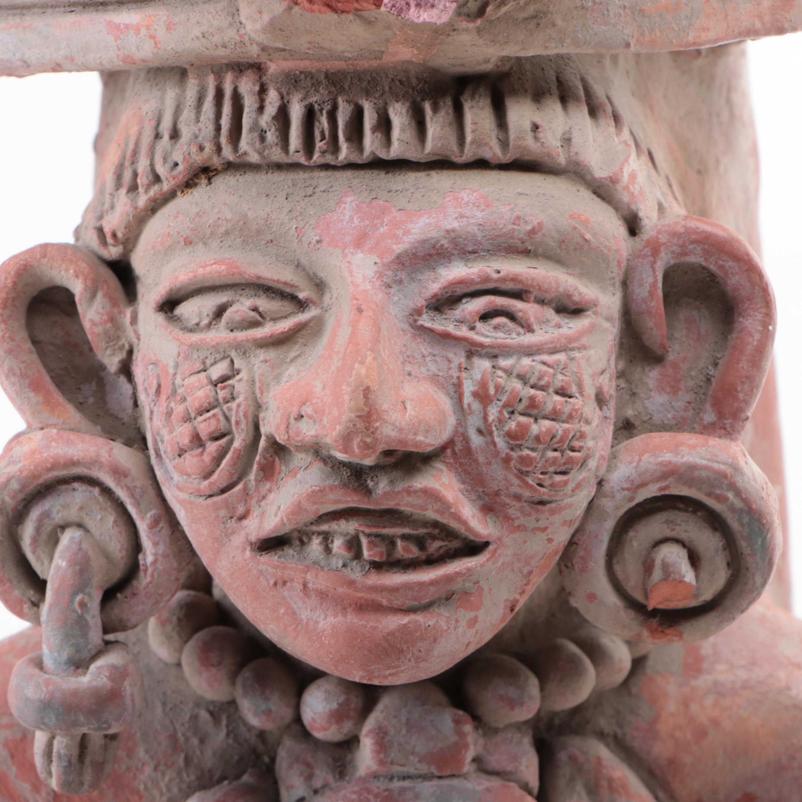 Zapotec Style Terracotta Figure