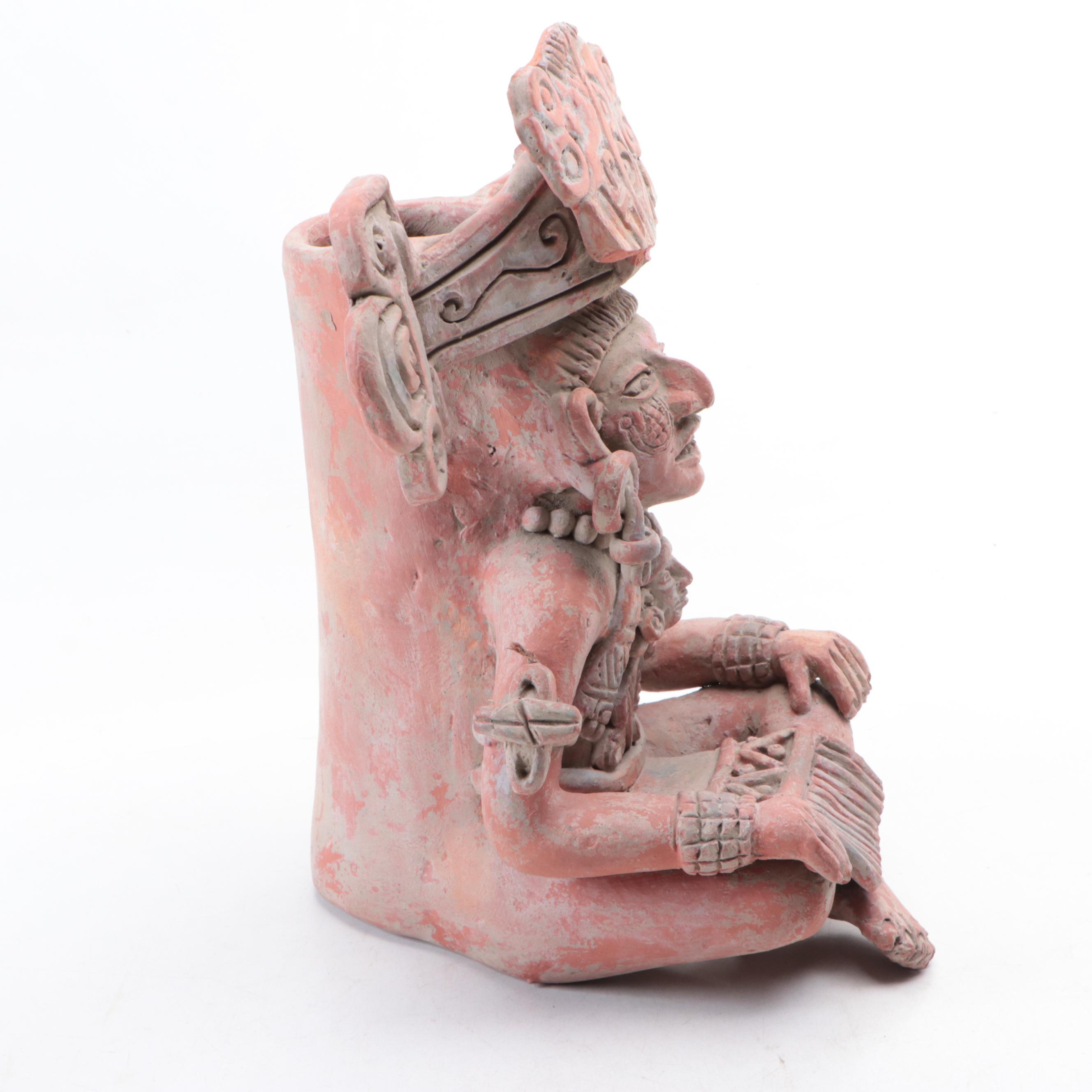 Zapotec Style Terracotta Figure