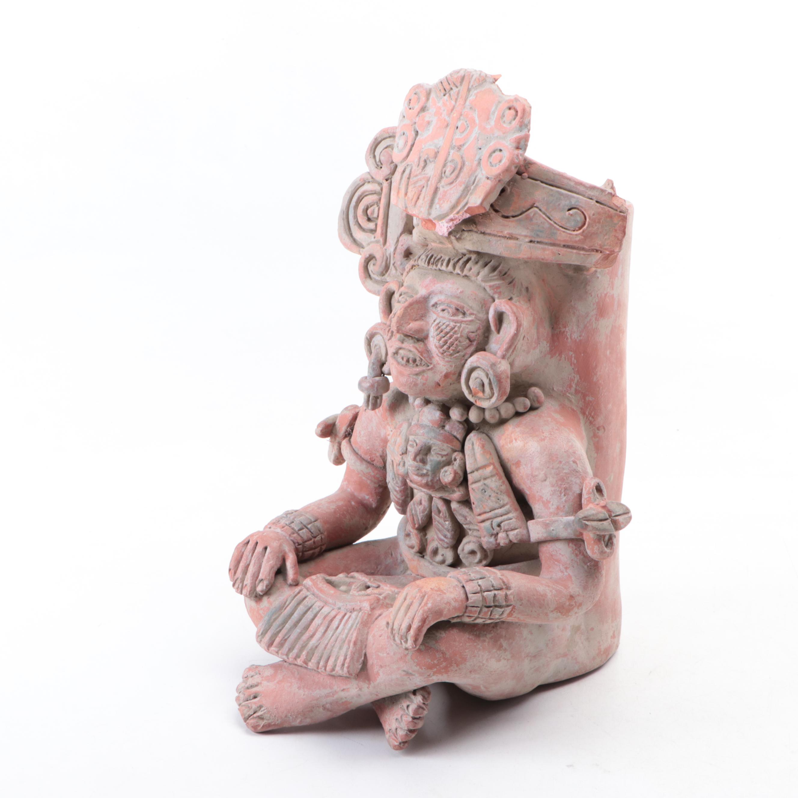 Zapotec Style Terracotta Figure