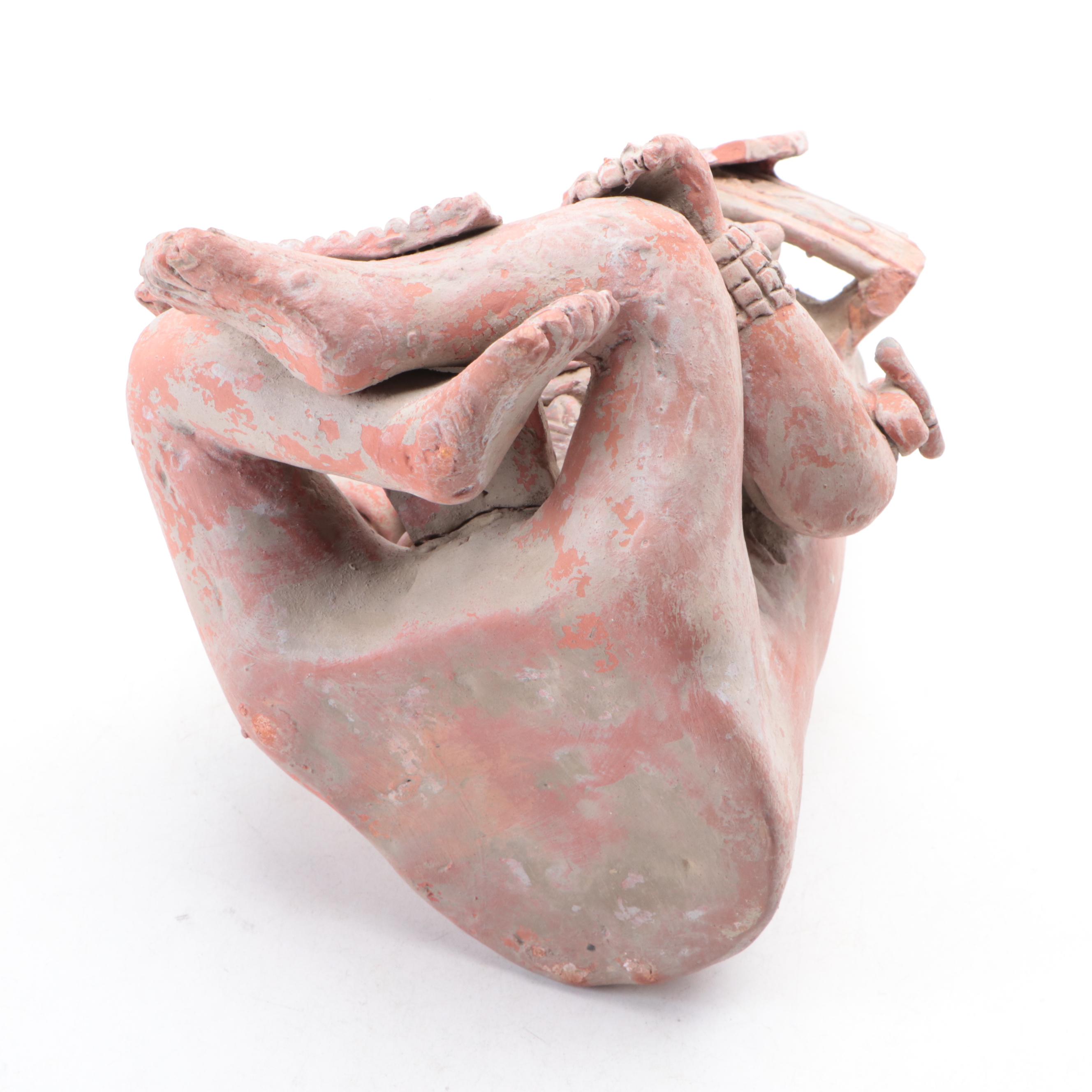 Zapotec Style Terracotta Figure