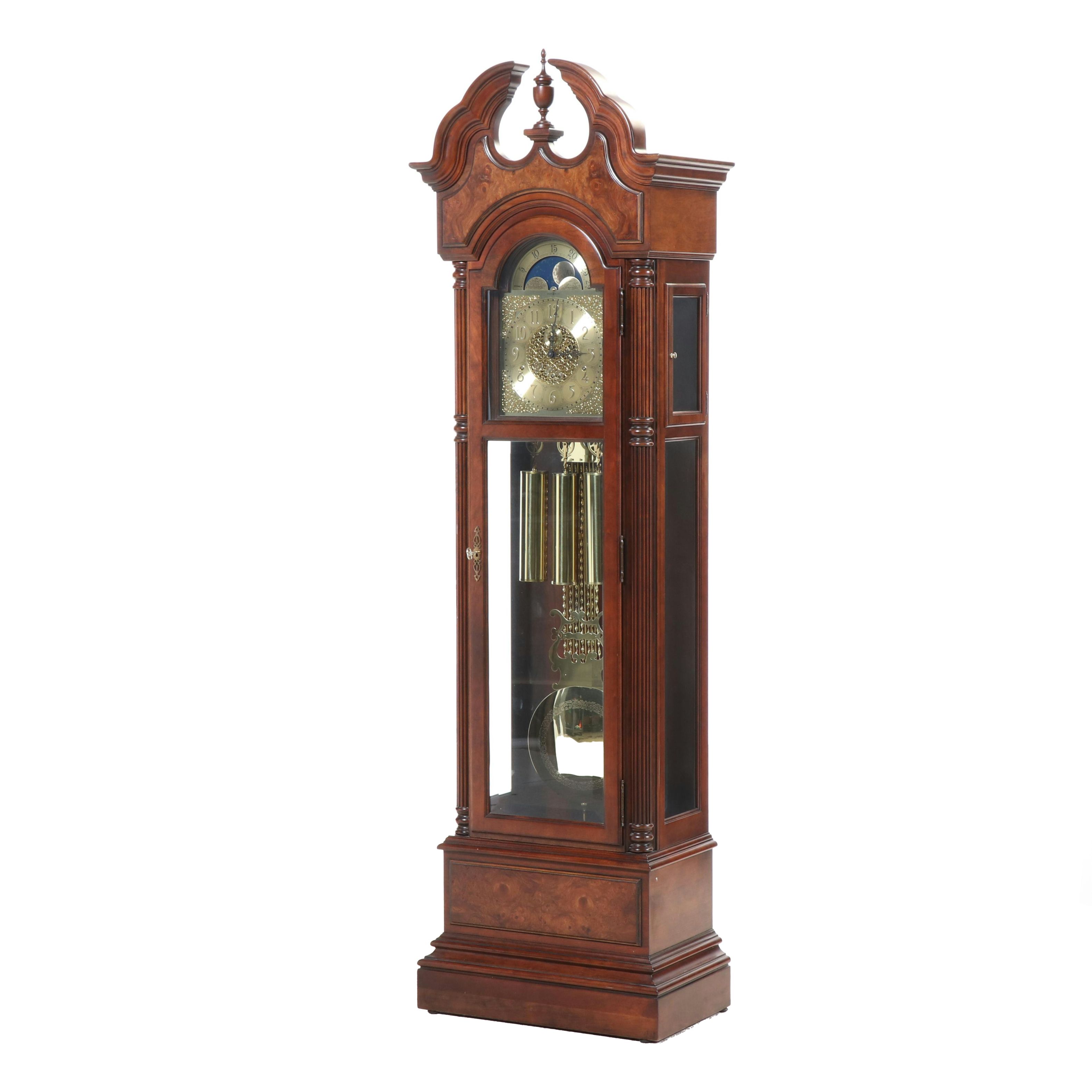 Howard Miller Wooden Grandfather Clock, 1989