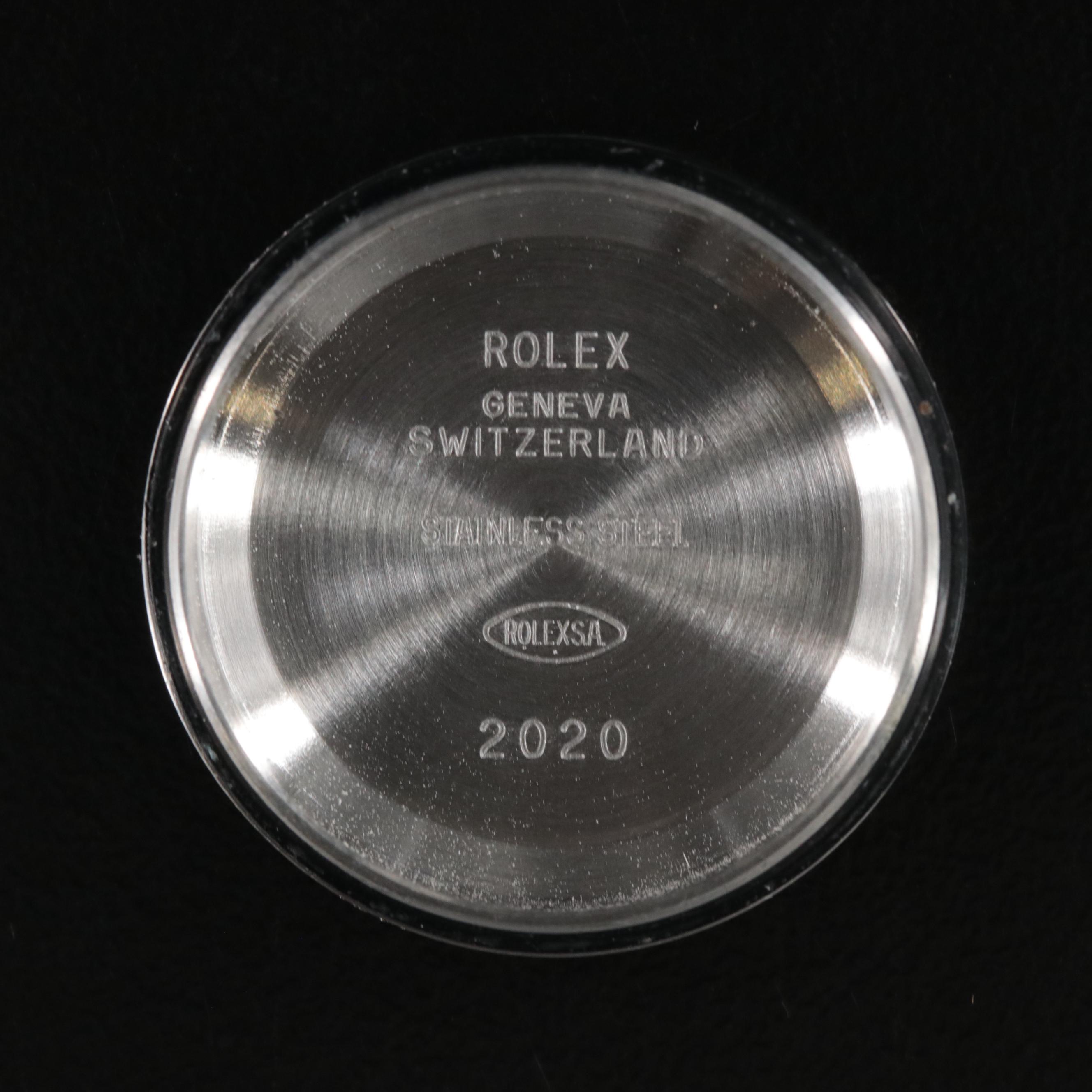 2005 Rolex Factory Diamond Dial 18K and Stainless Steel Watch