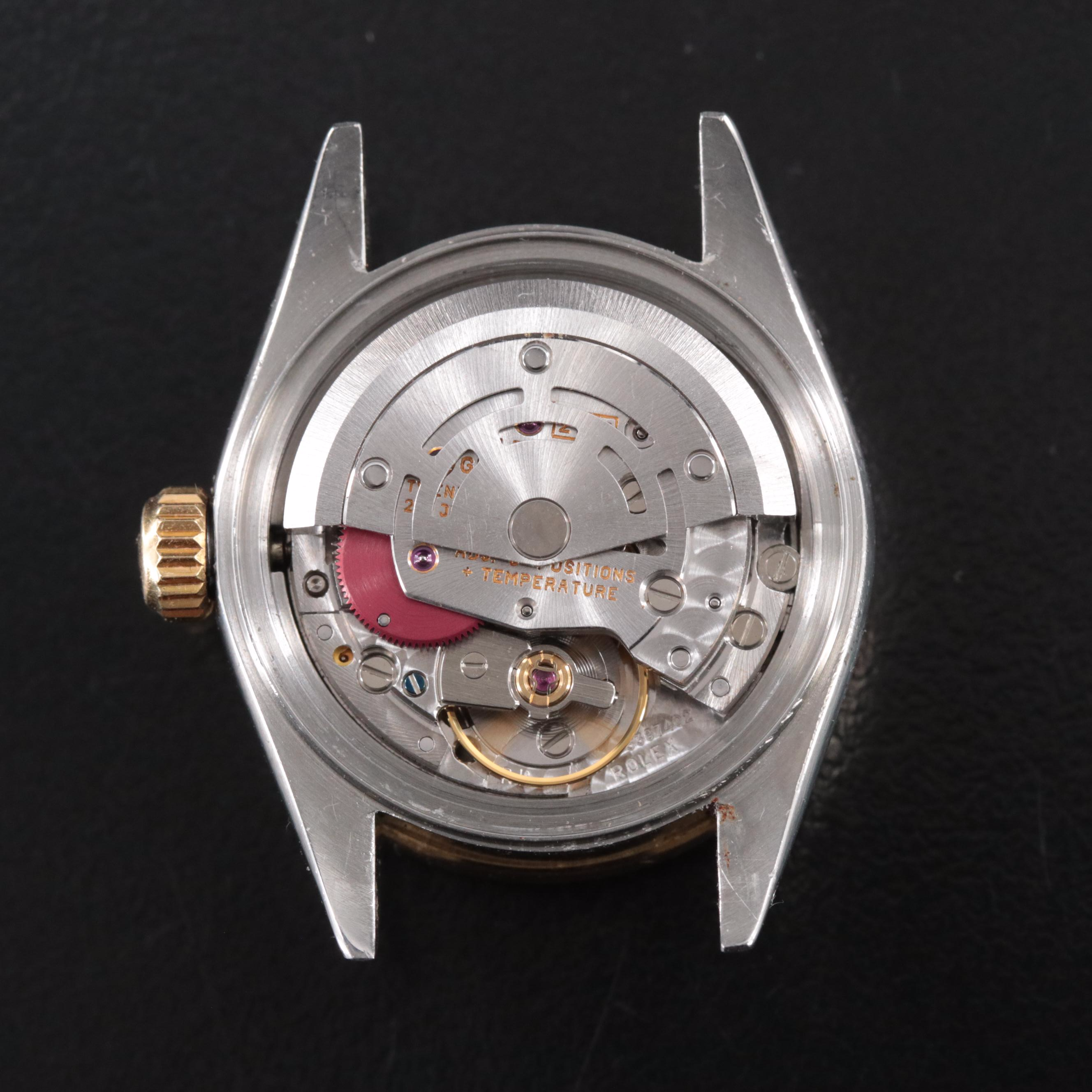 1991 Rolex Diamond and Ruby Datejust Watch