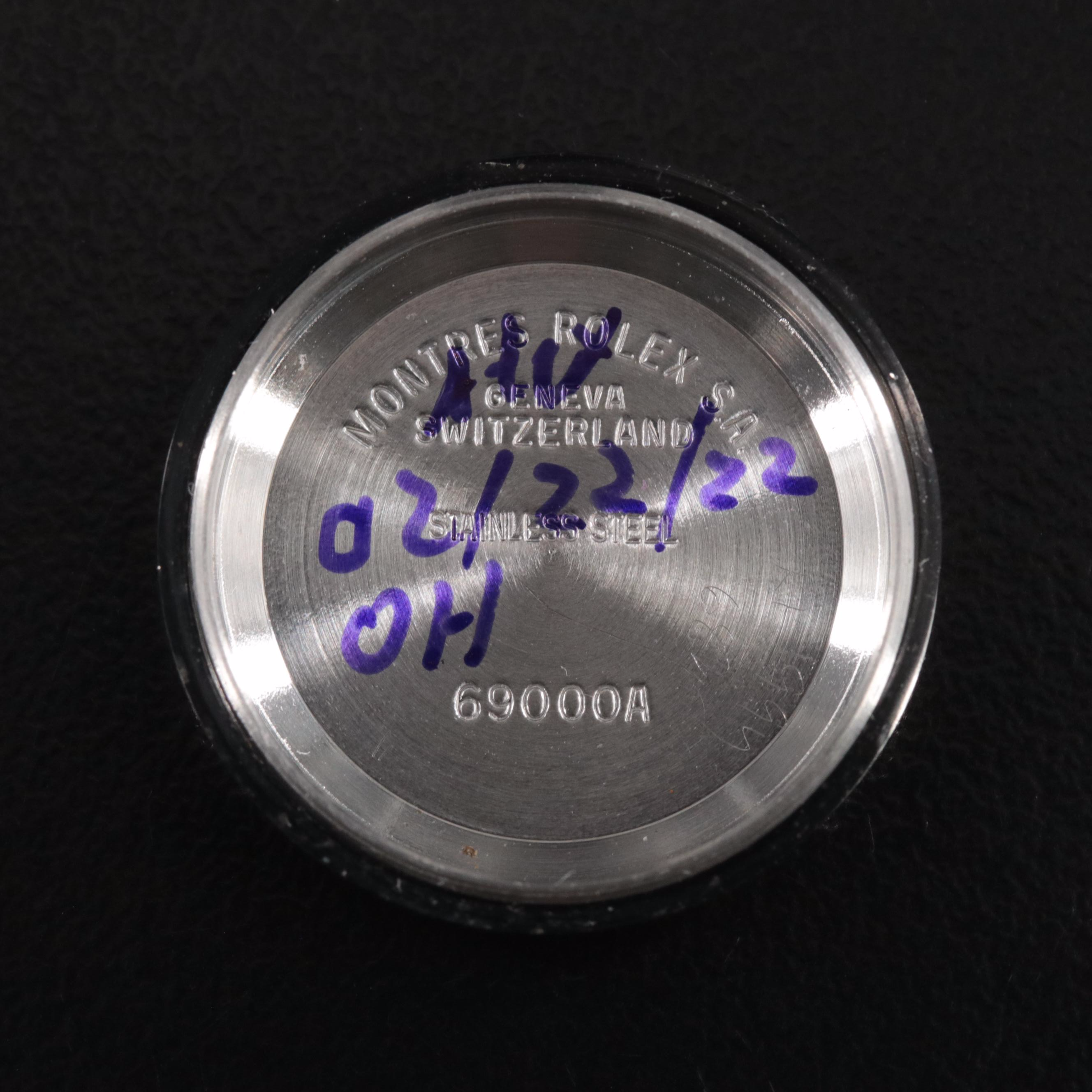 1991 Rolex Diamond and Ruby Datejust Watch