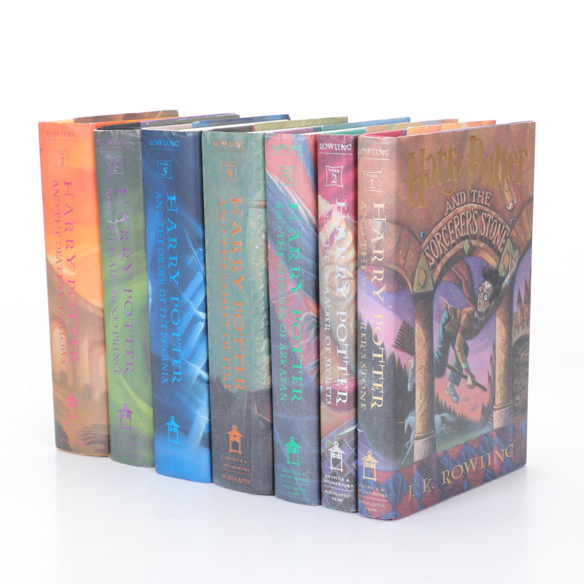 First American Edition "Harry Potter" Complete Series by J. K. Rowling