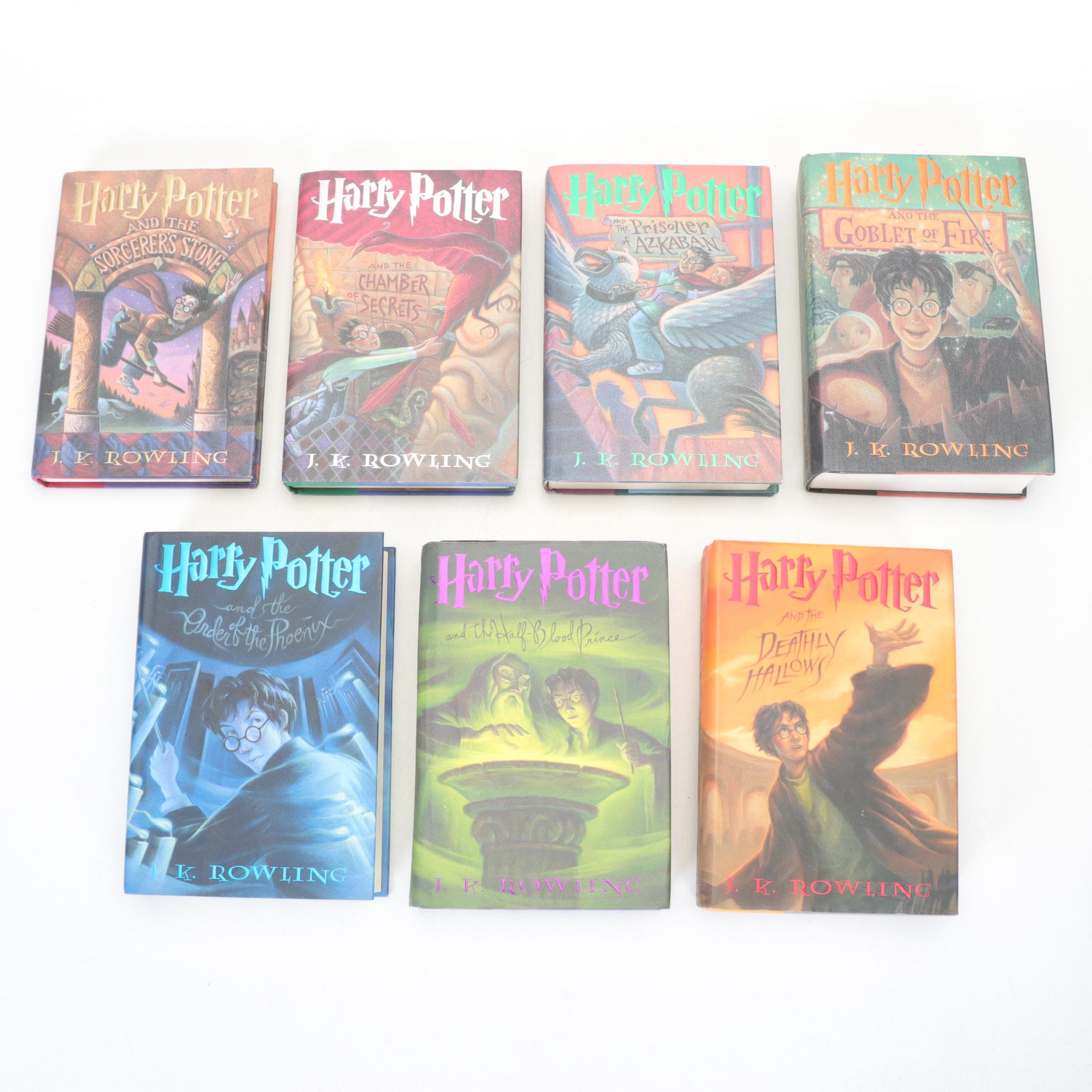First American Edition "Harry Potter" Complete Series by J. K. Rowling