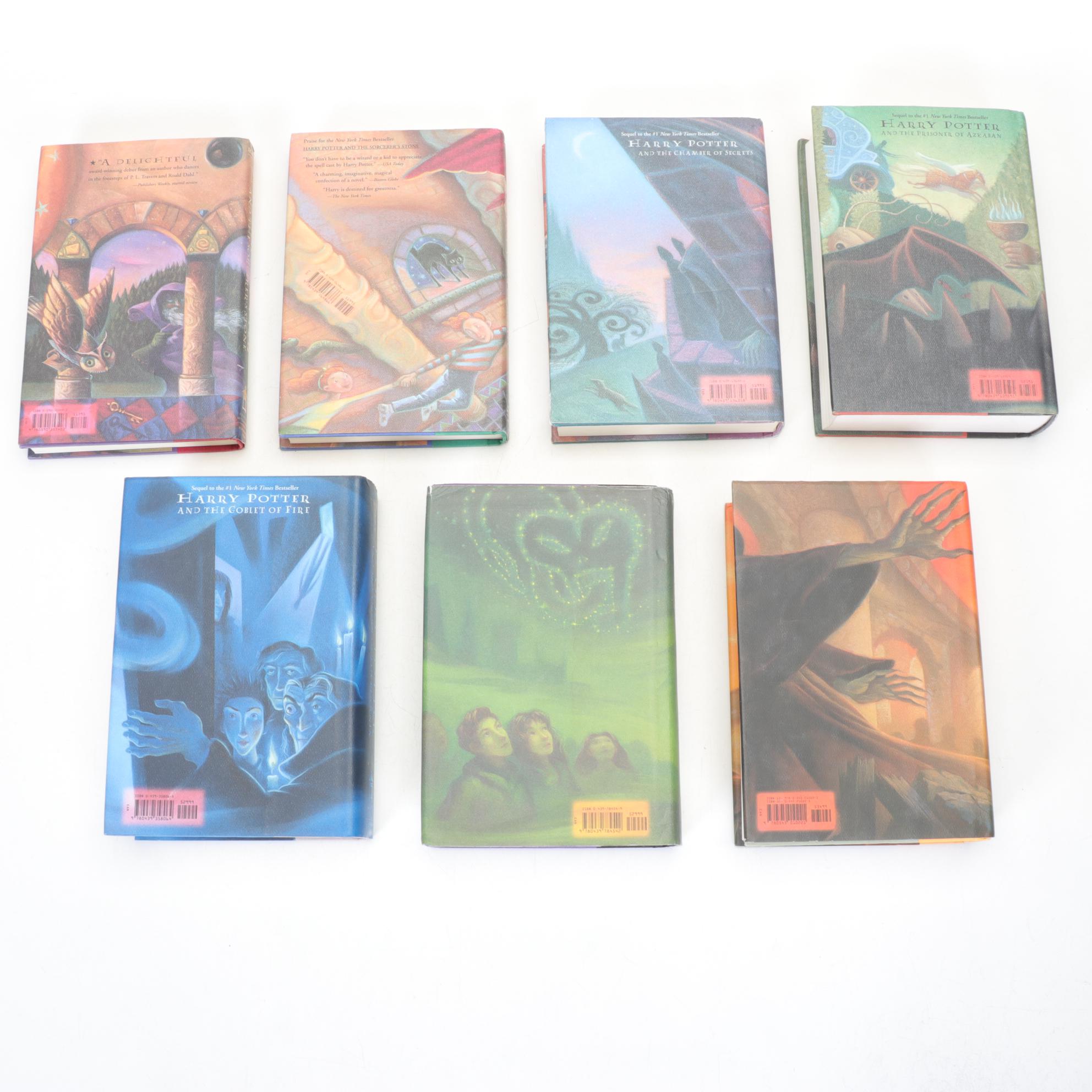 First American Edition "Harry Potter" Complete Series by J. K. Rowling