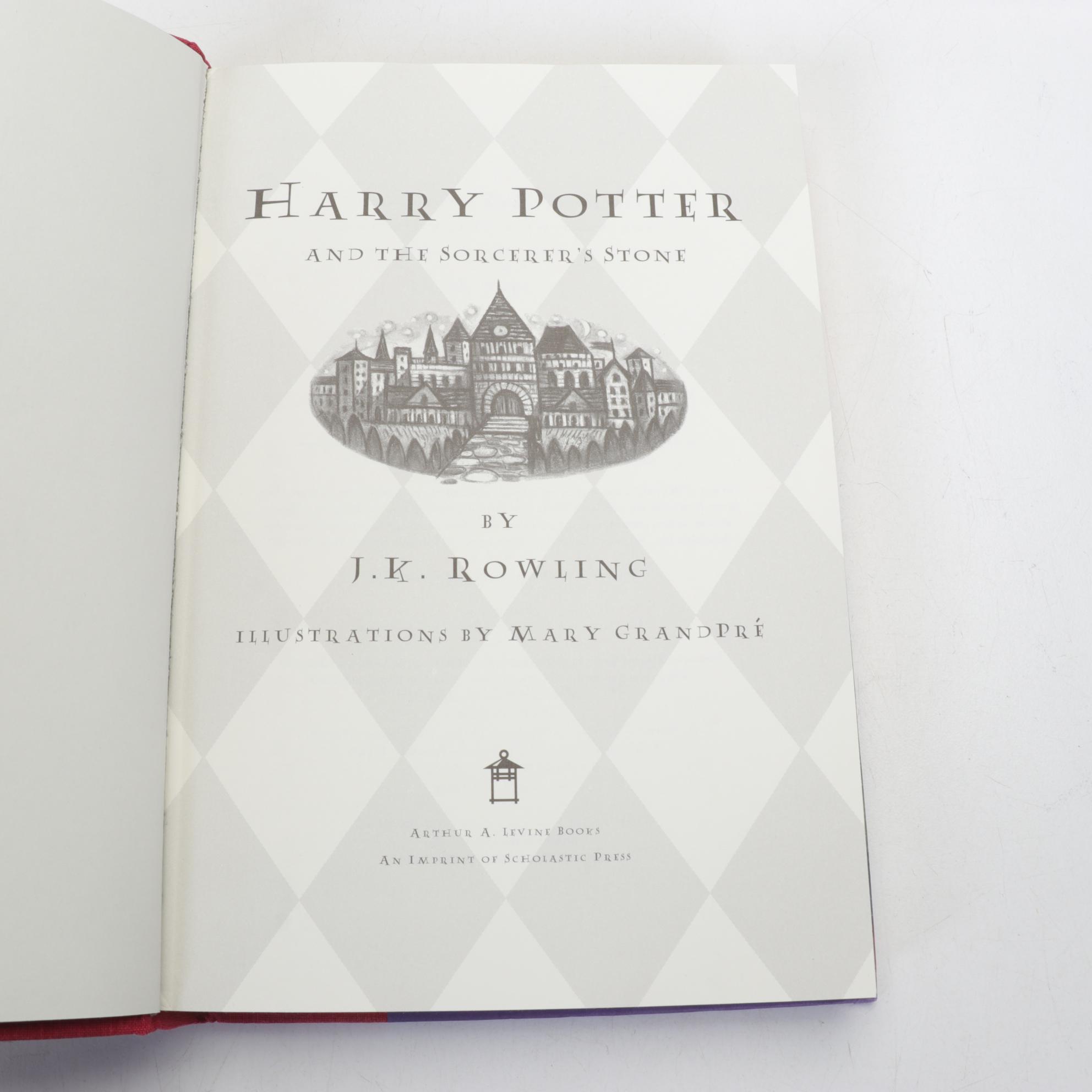 First American Edition "Harry Potter" Complete Series by J. K. Rowling