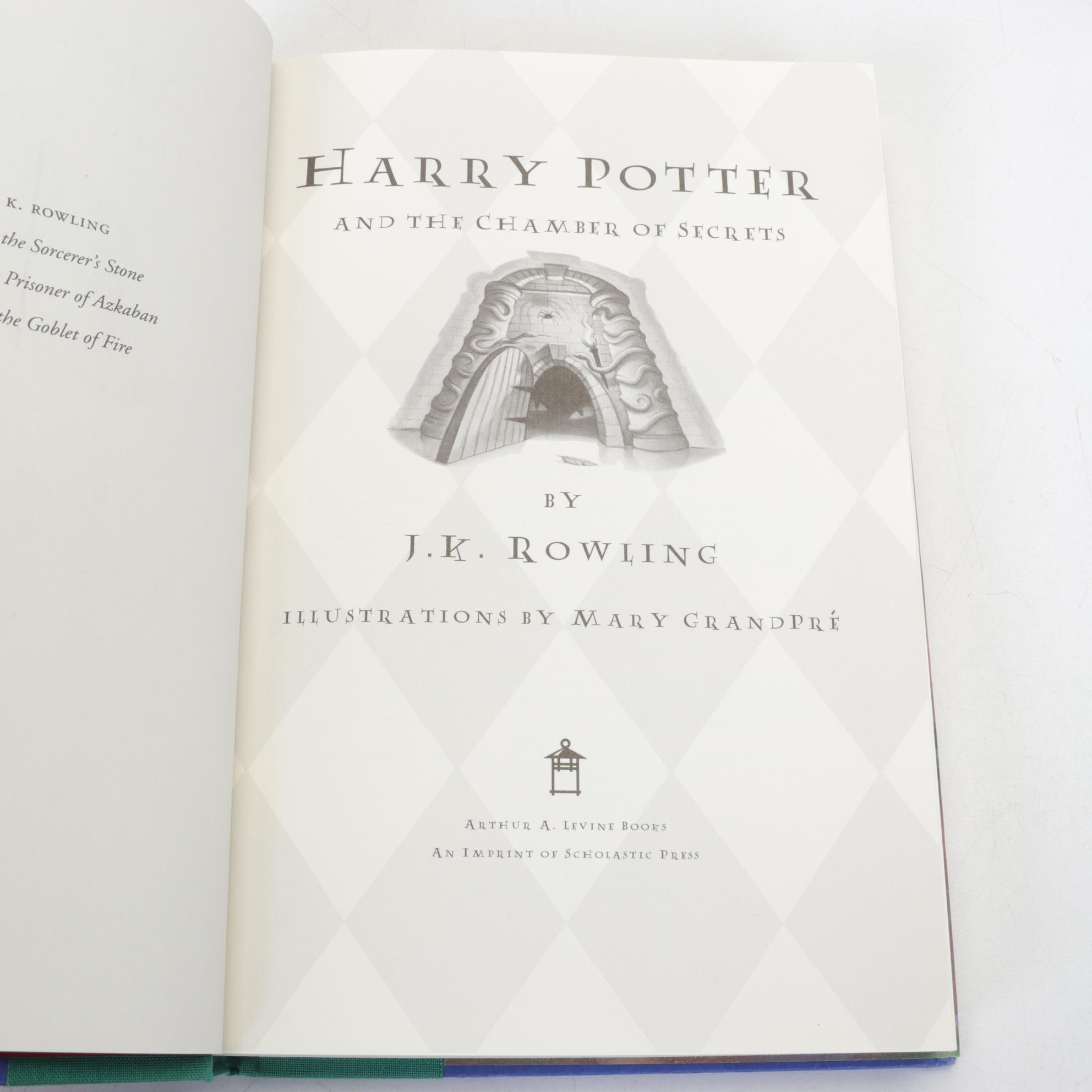 First American Edition "Harry Potter" Complete Series by J. K. Rowling