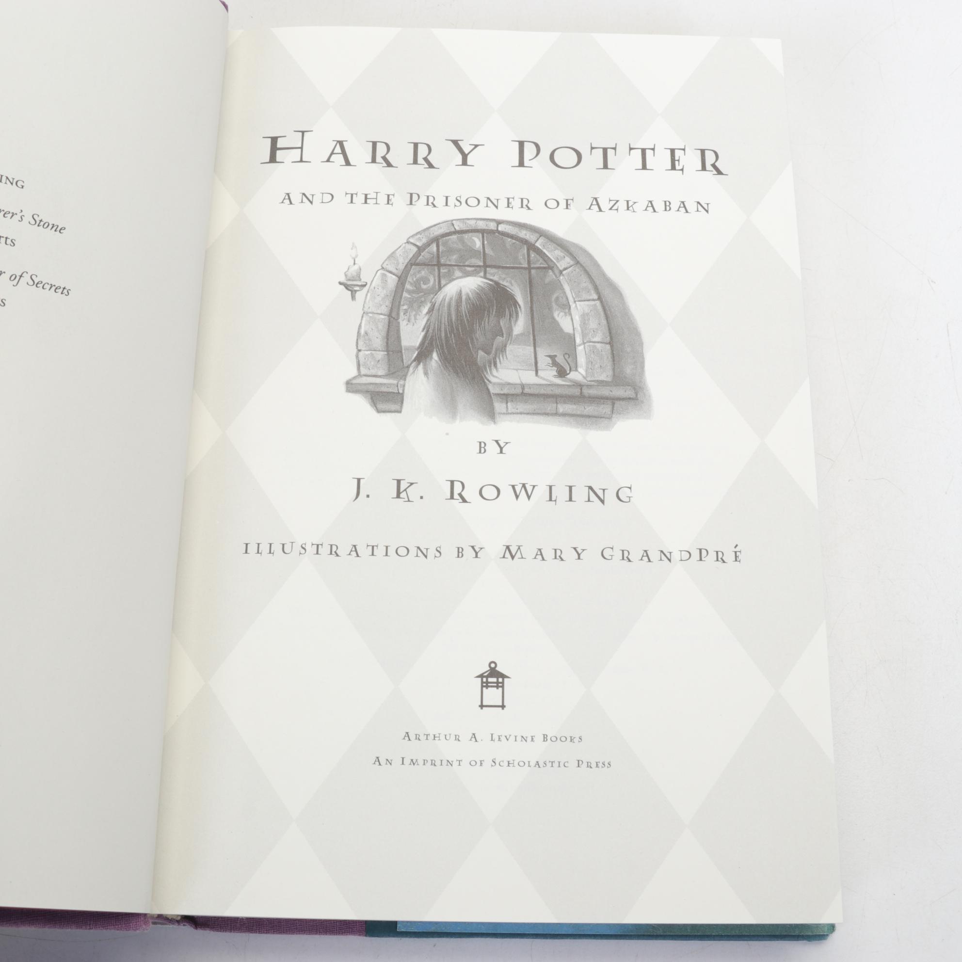 First American Edition "Harry Potter" Complete Series by J. K. Rowling