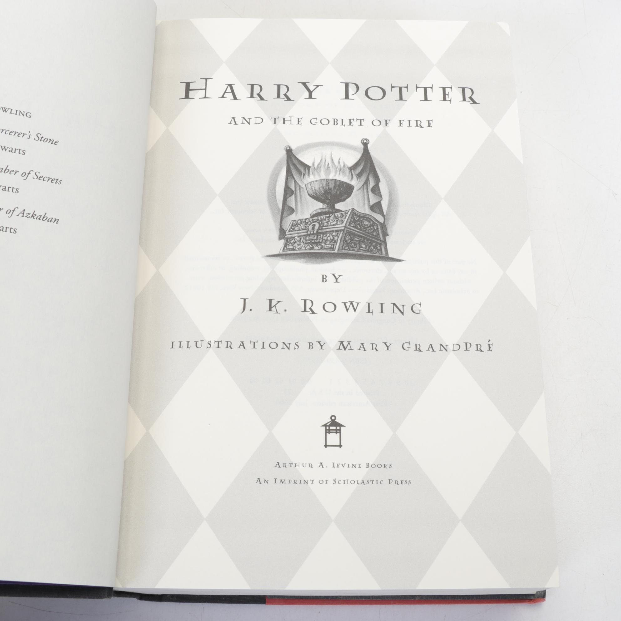 First American Edition "Harry Potter" Complete Series by J. K. Rowling