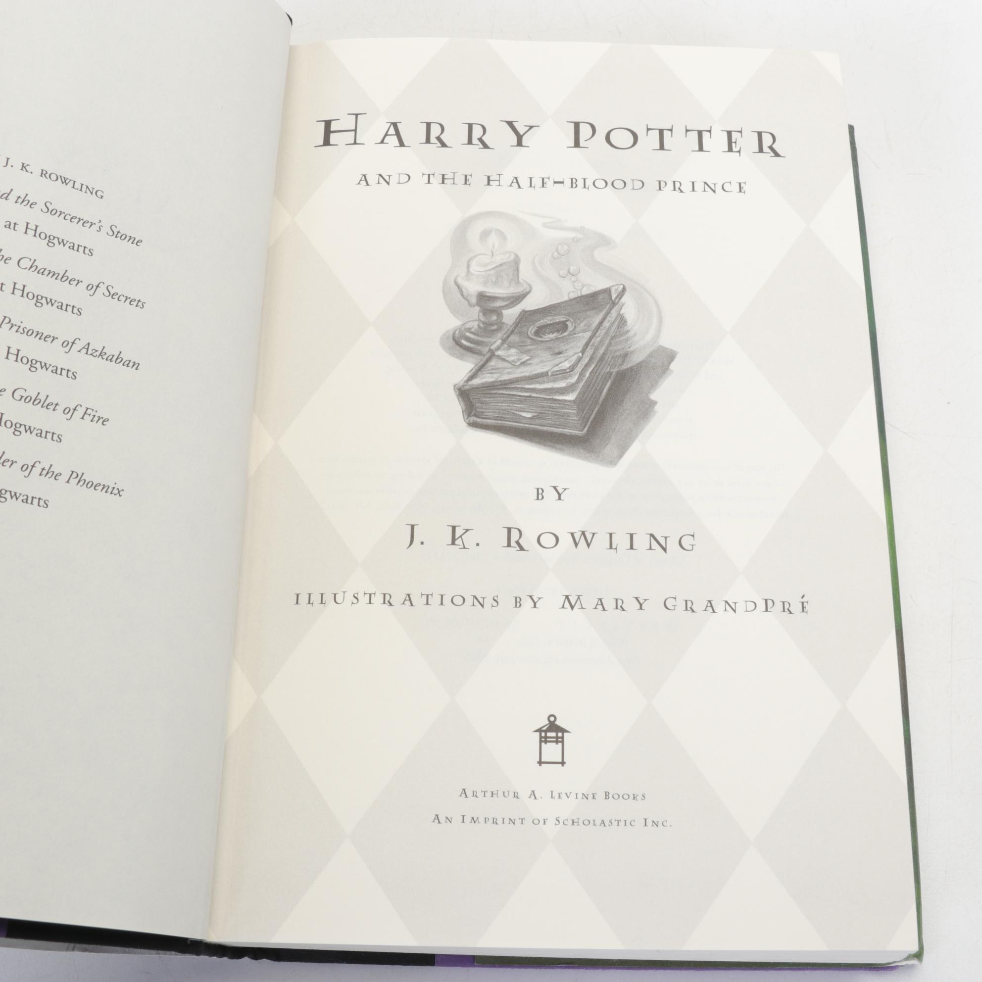 First American Edition "Harry Potter" Complete Series by J. K. Rowling