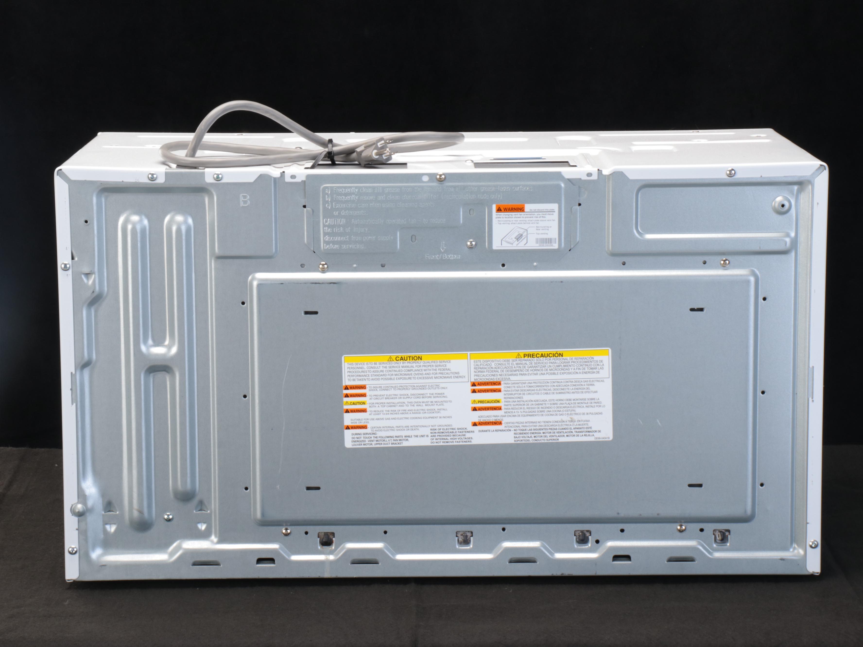 GE Over-The Range Convection Microwave Oven, 2018