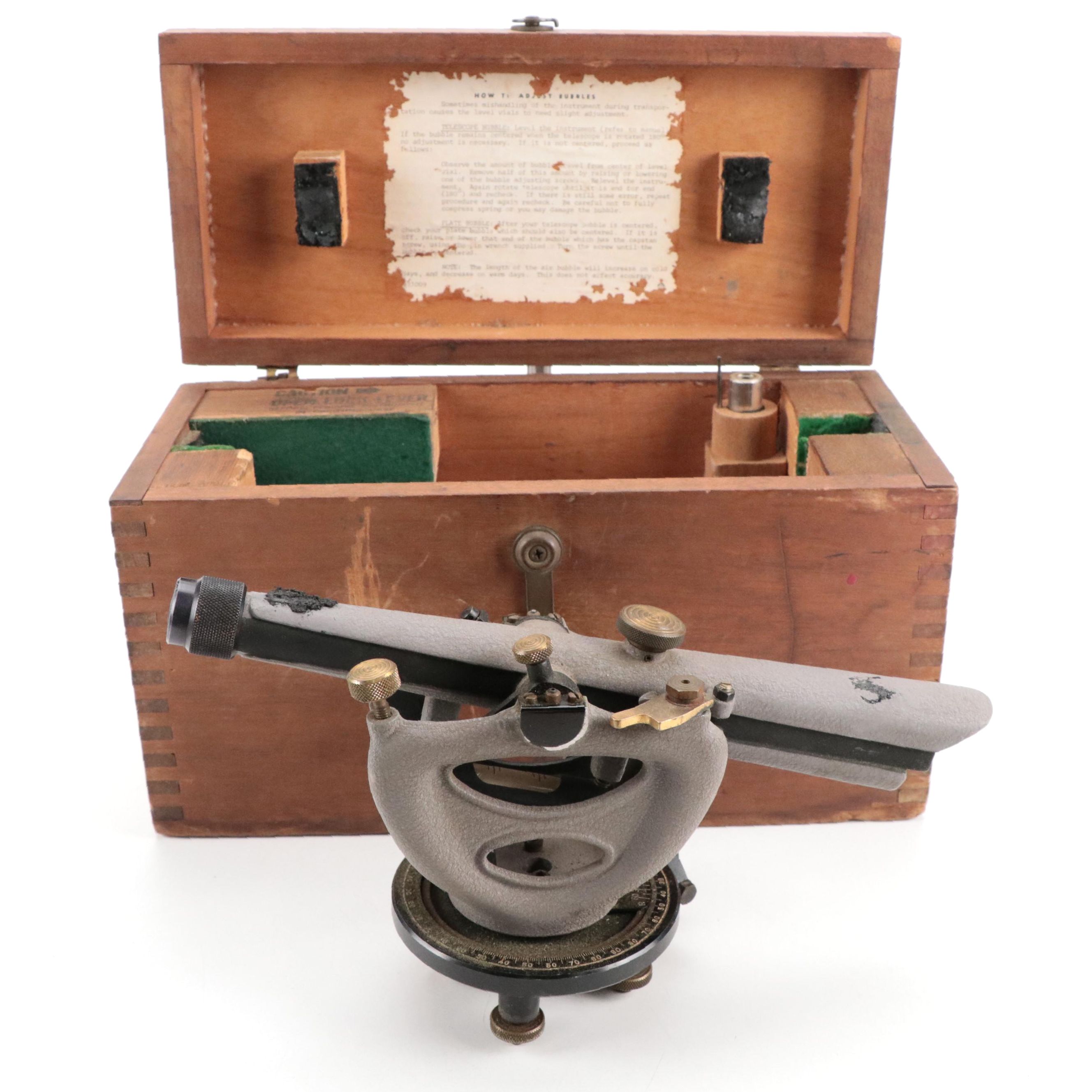 Berger Surveying Transit Level, Mid-20th Century