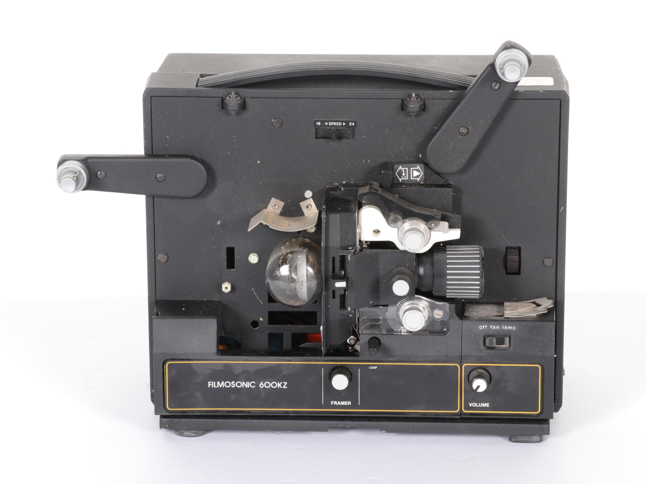 Bell & Howell Filmosonic 600KZ Projector and Sony 2400 Home Video Camera