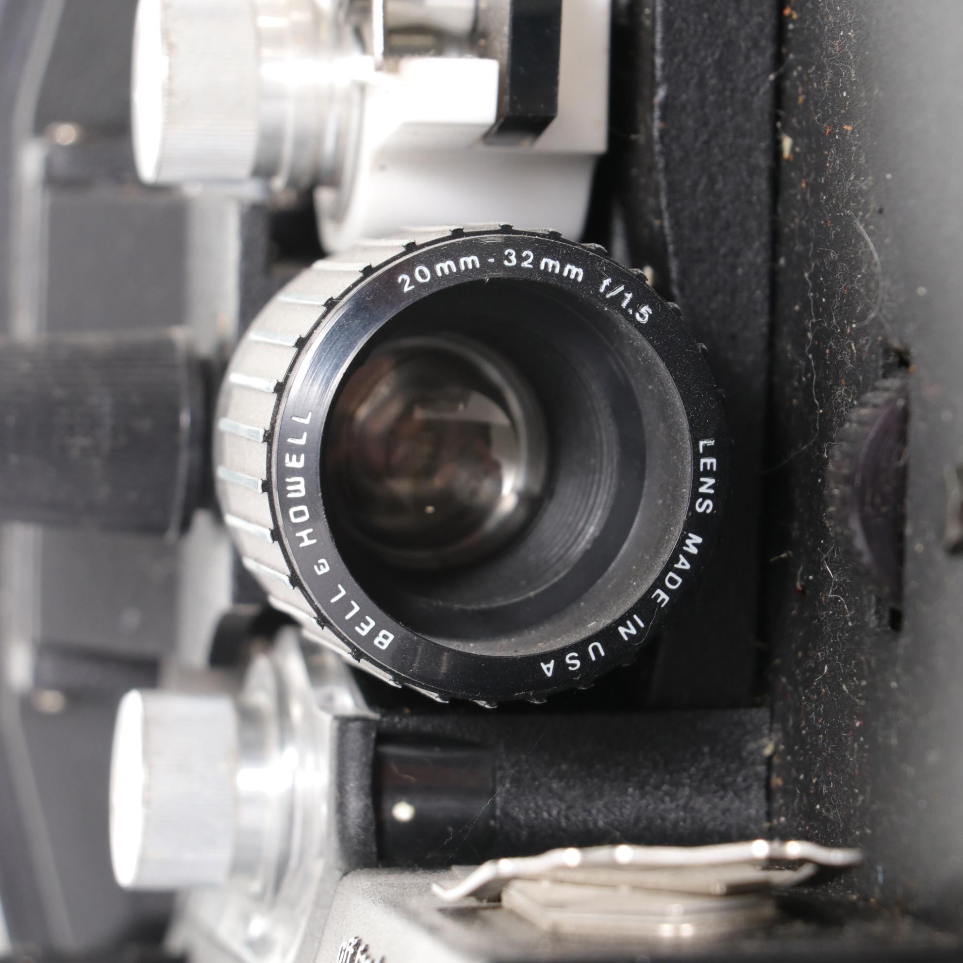 Bell & Howell Filmosonic 600KZ Projector and Sony 2400 Home Video Camera