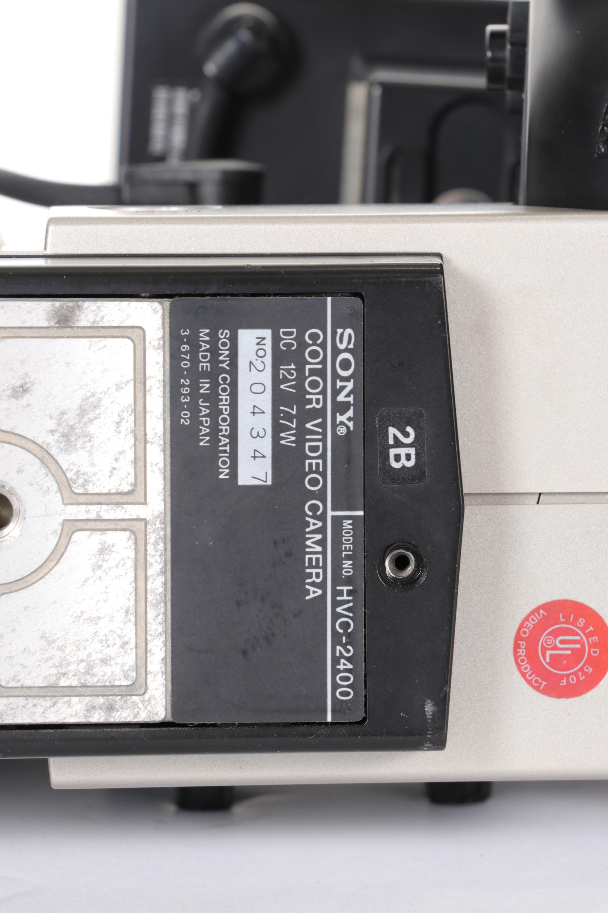 Bell & Howell Filmosonic 600KZ Projector and Sony 2400 Home Video Camera