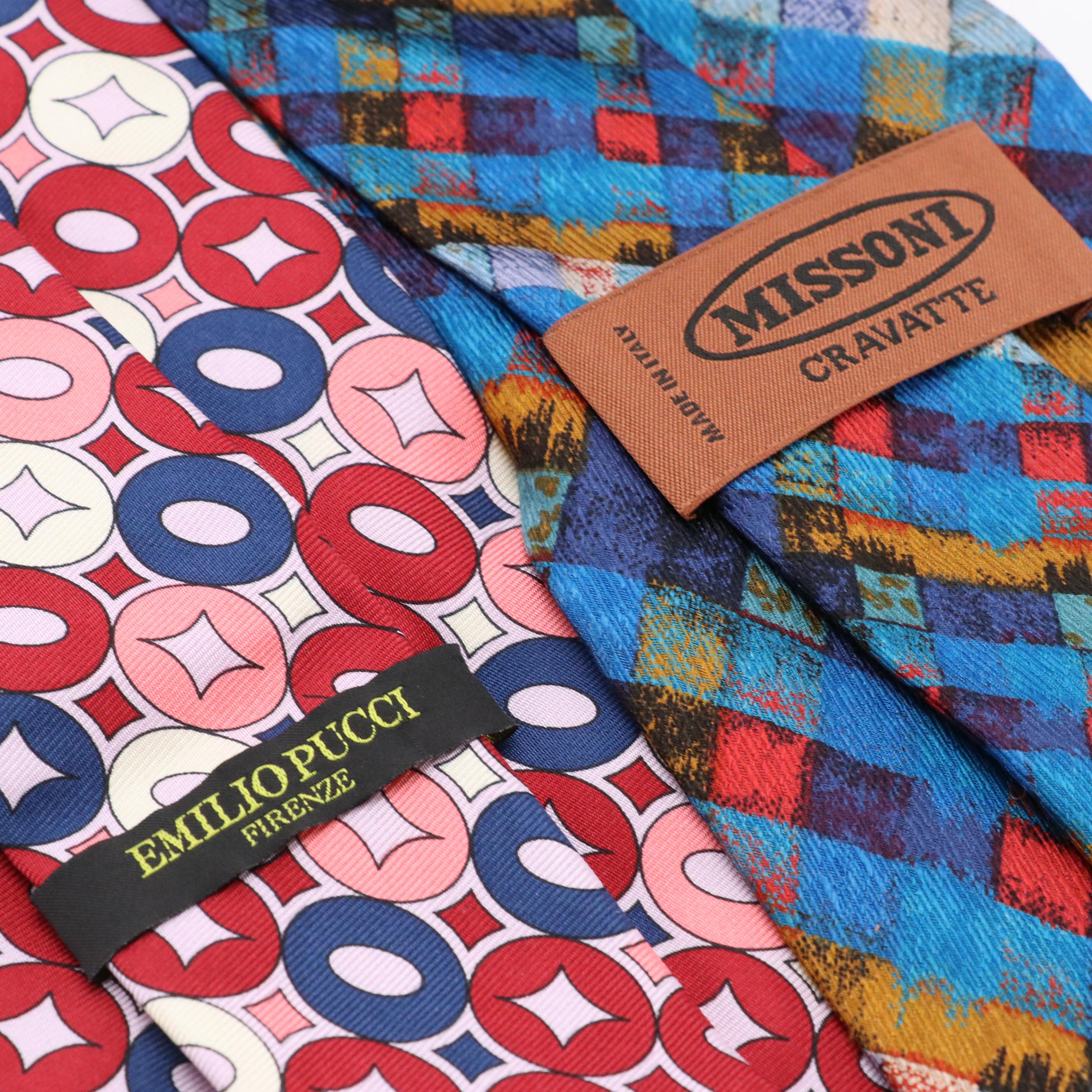 emilio pucci neckties