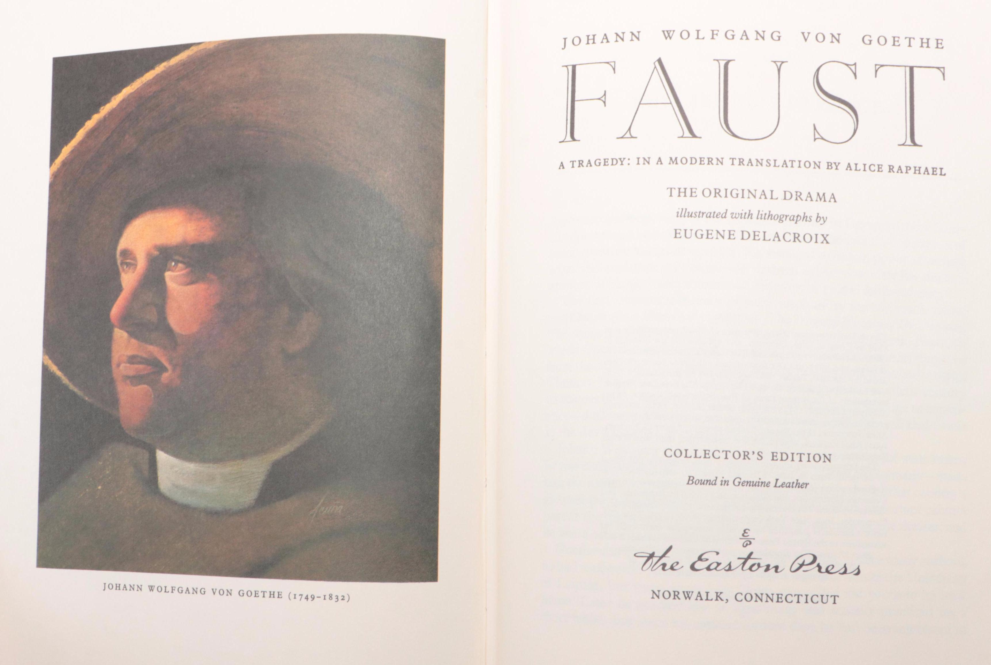 Easton Press "A Tale of Two Cities," "Faust," and More Literary Classics