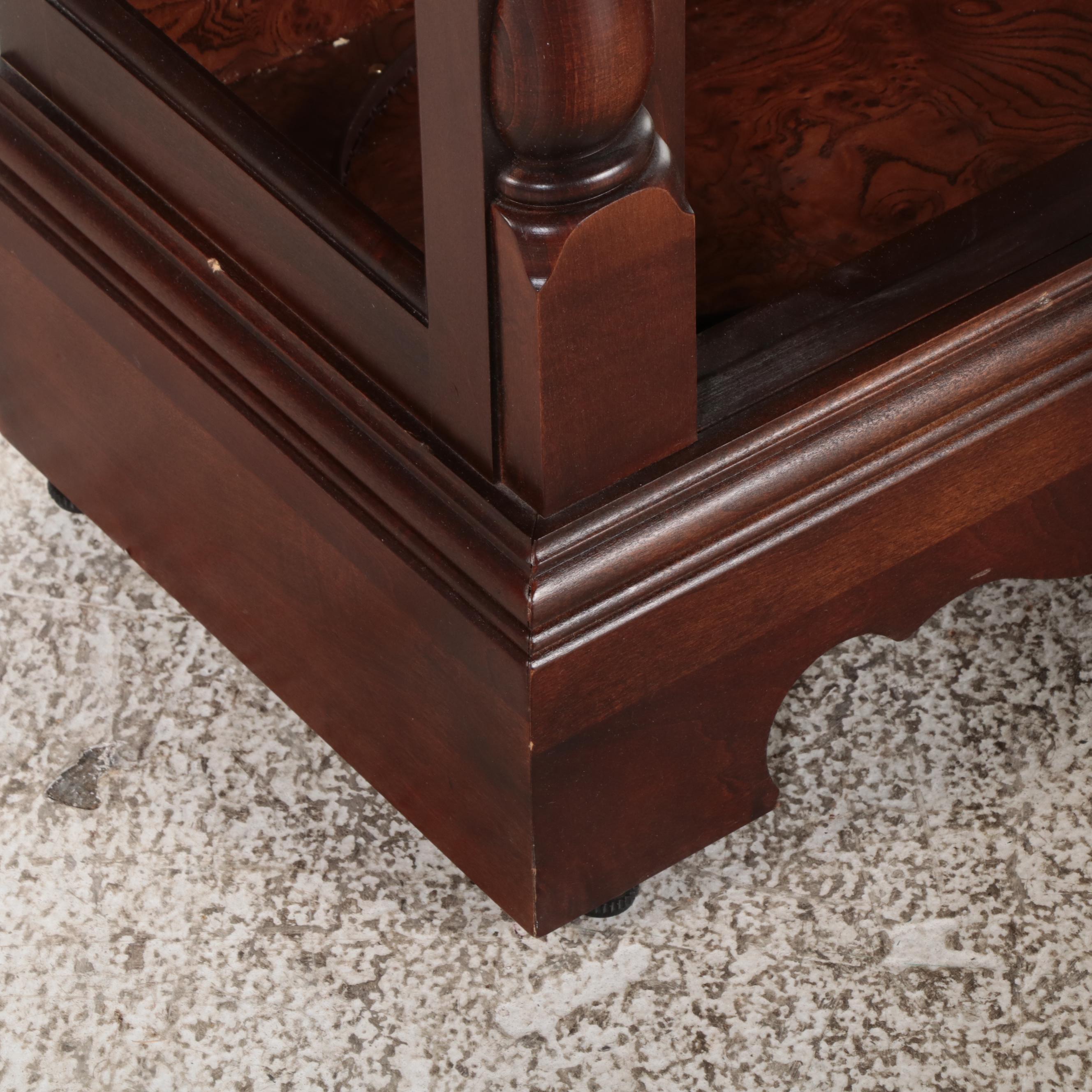 Howard Miller Bryson Cherry Cased Grandfather Clock