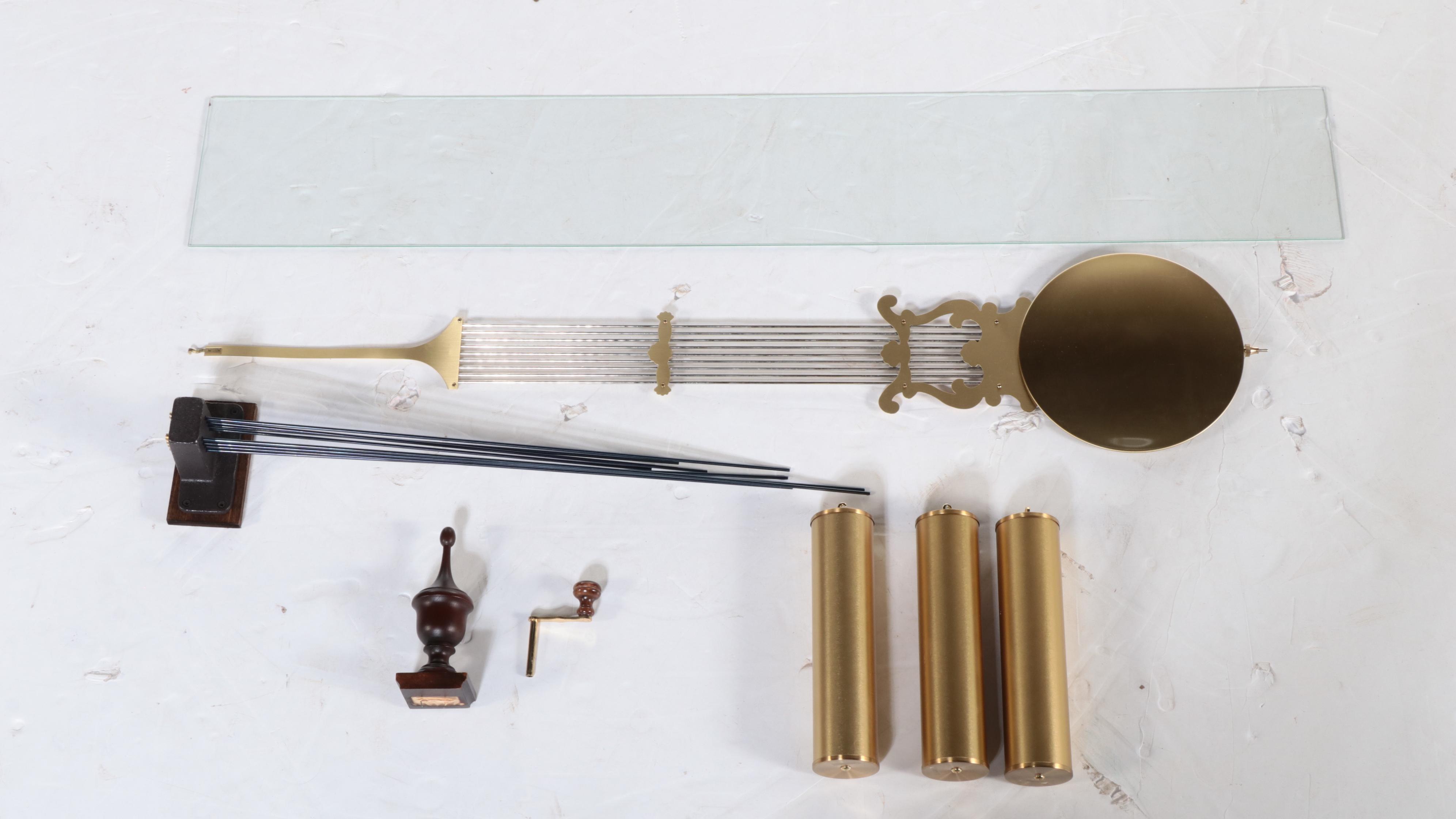 Howard Miller Bryson Cherry Cased Grandfather Clock