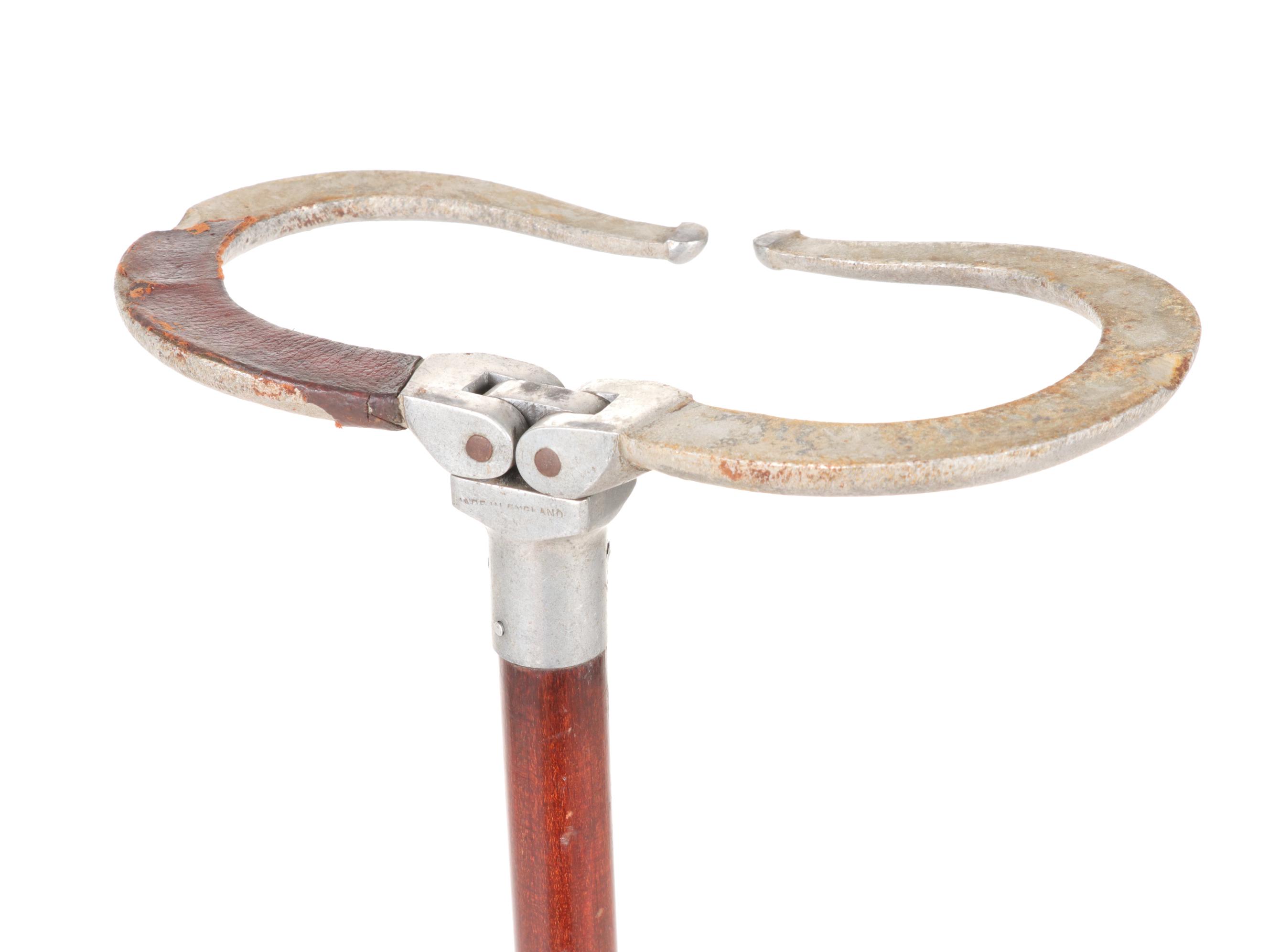 Edwardian Shooting Stick & Other Striped Wood Cane, Walking Stick Pool Cue