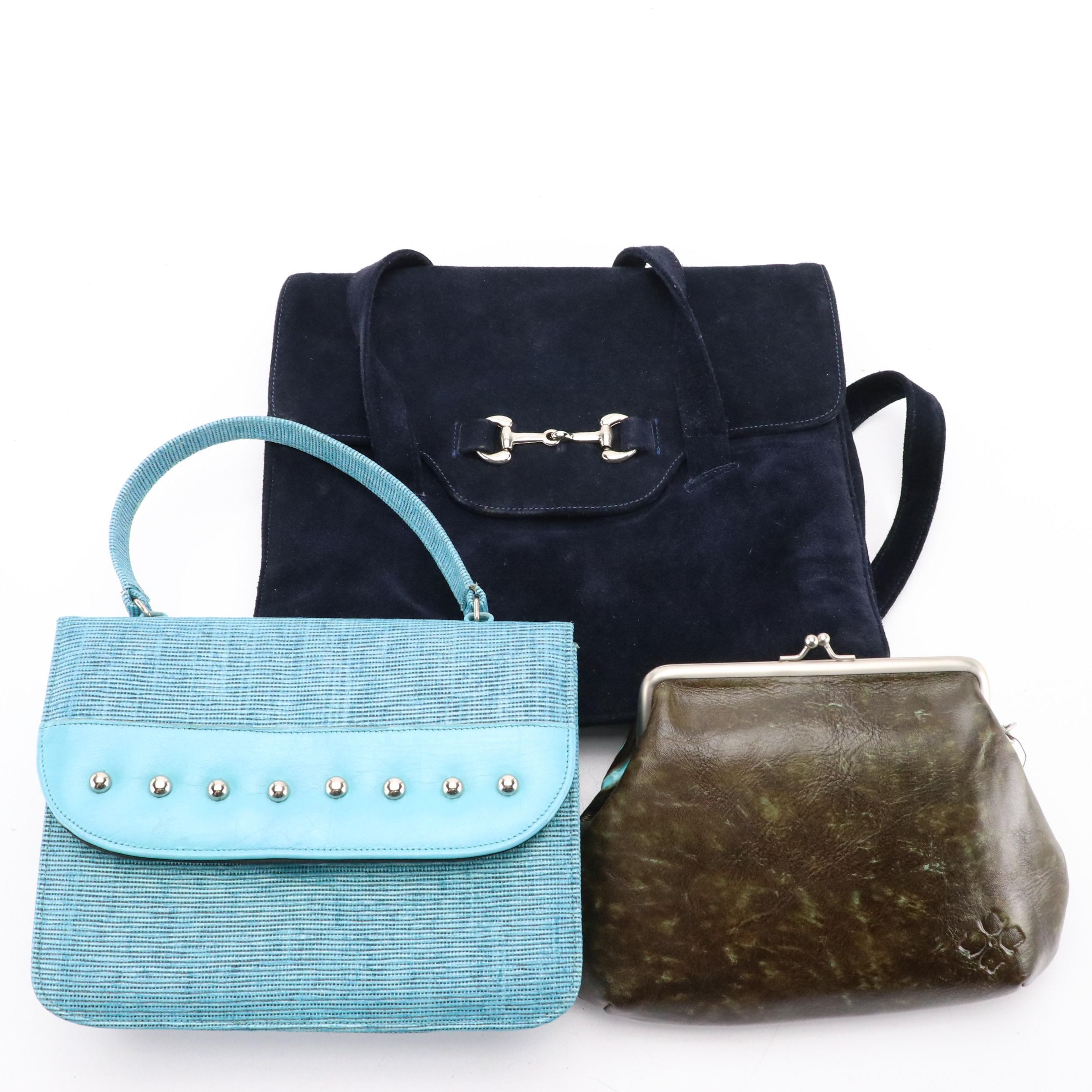 Patricia Nash Tooled Leather Wristlet (NWT), Mar-Shel Handbag, and More