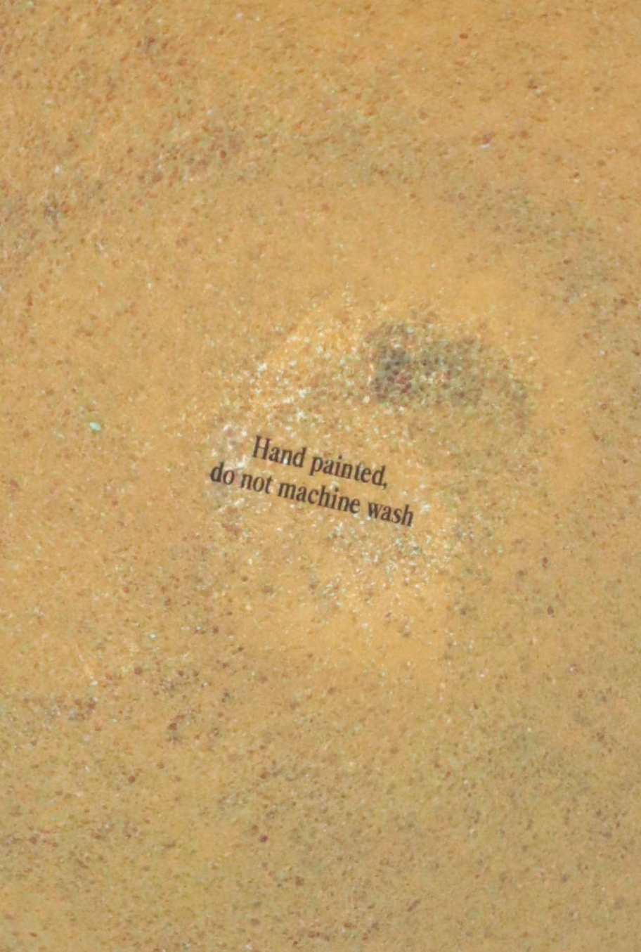 Carved Horn Peacock Figure on Resin Base, Kosta Boda "Nevada" Hand-Painted Vase