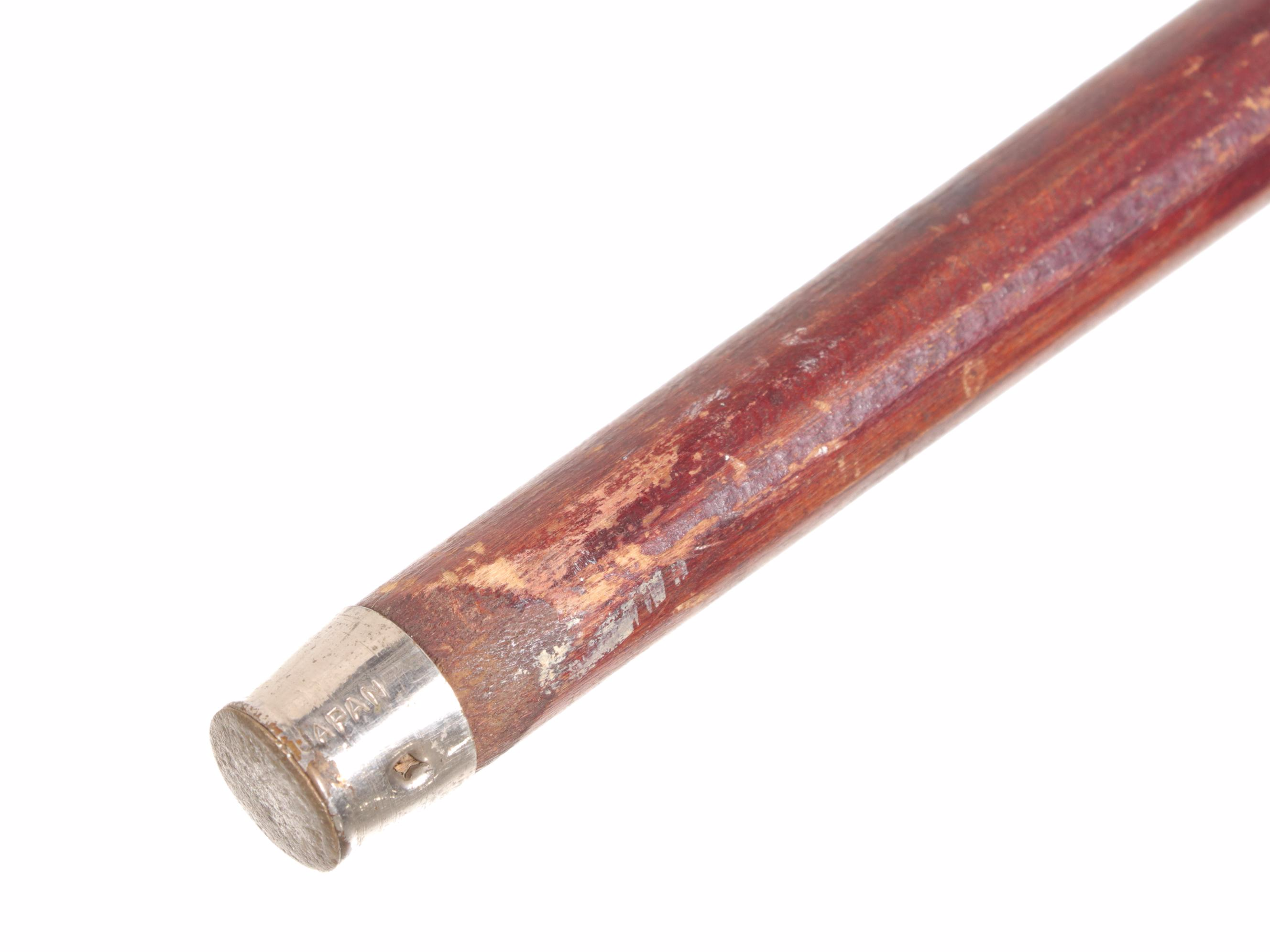 Hand Carved Wooden Canes with Flamingo, Tiger, and Eagle Heads