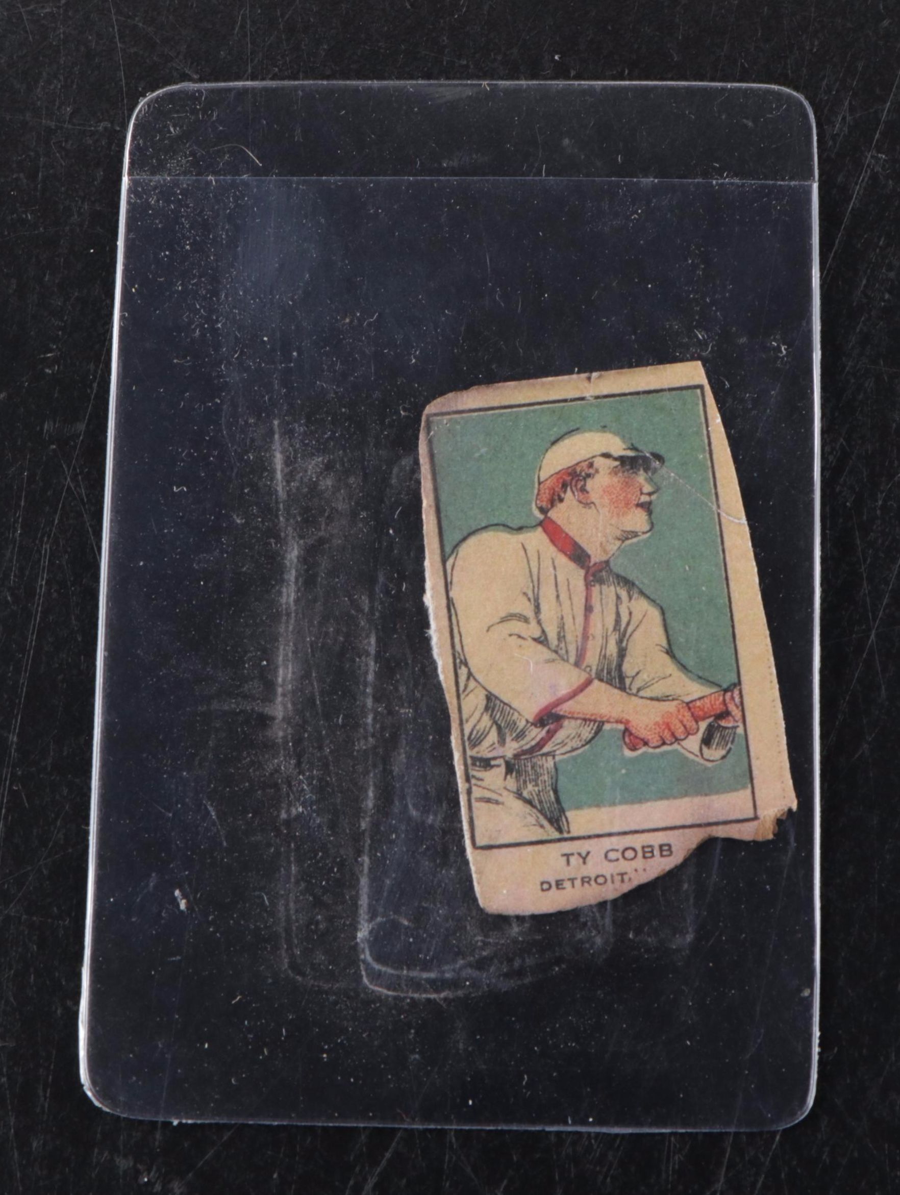 1921 W551 Ty Cobb Baseball Card