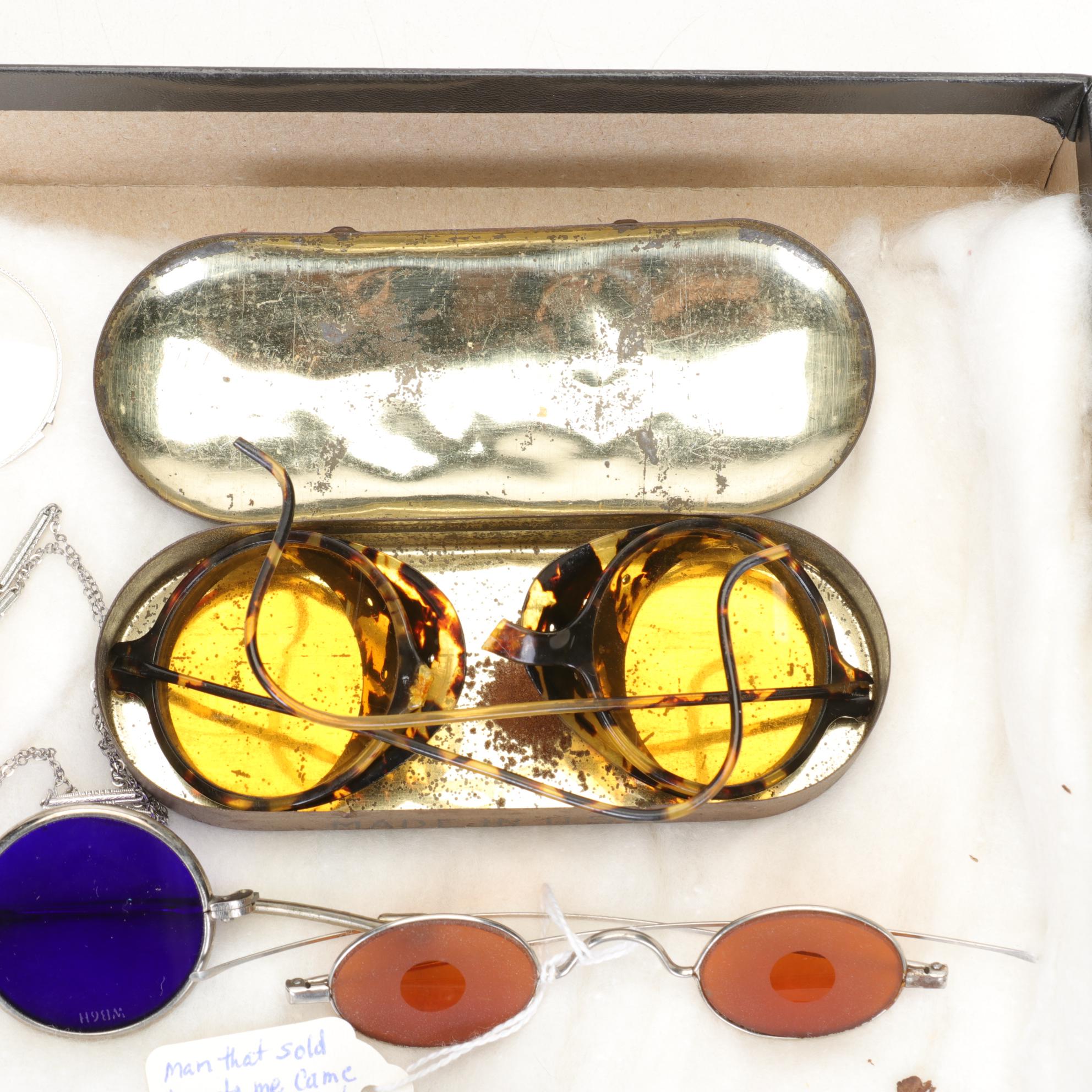 Eye Glasses and Goggles , Early to Mid 20th Century