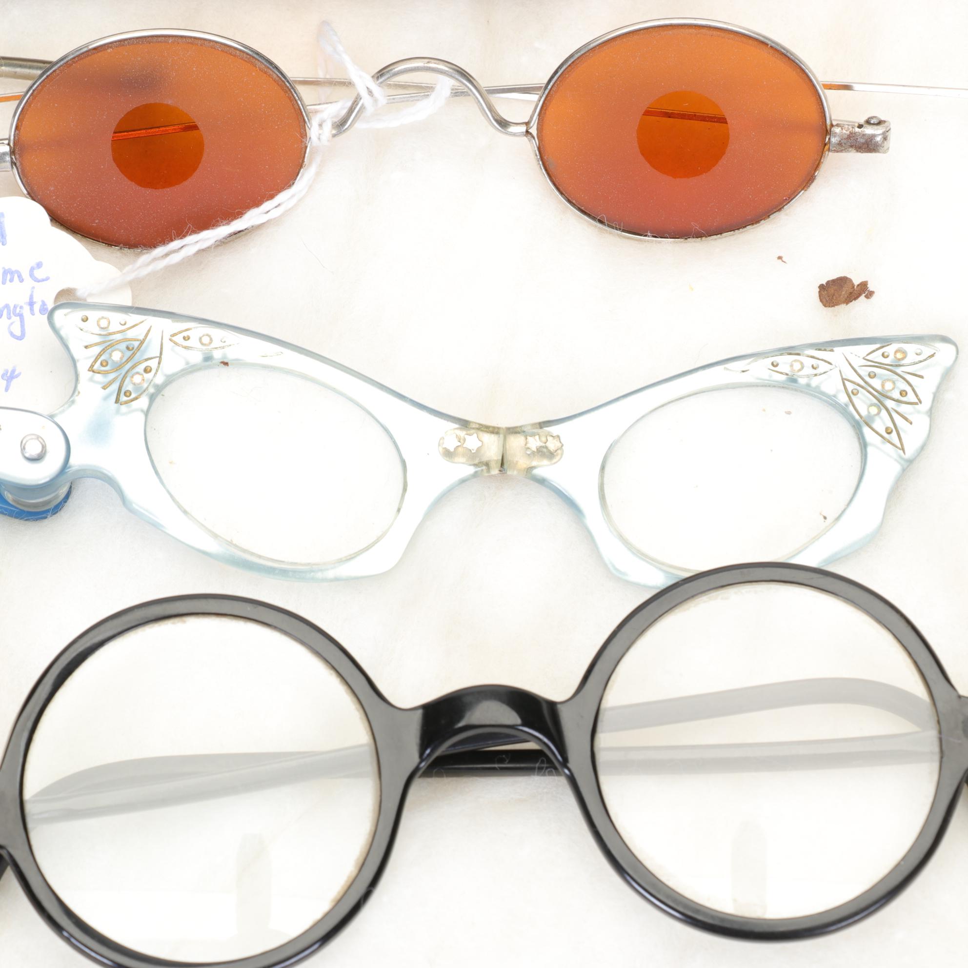 Eye Glasses and Goggles , Early to Mid 20th Century