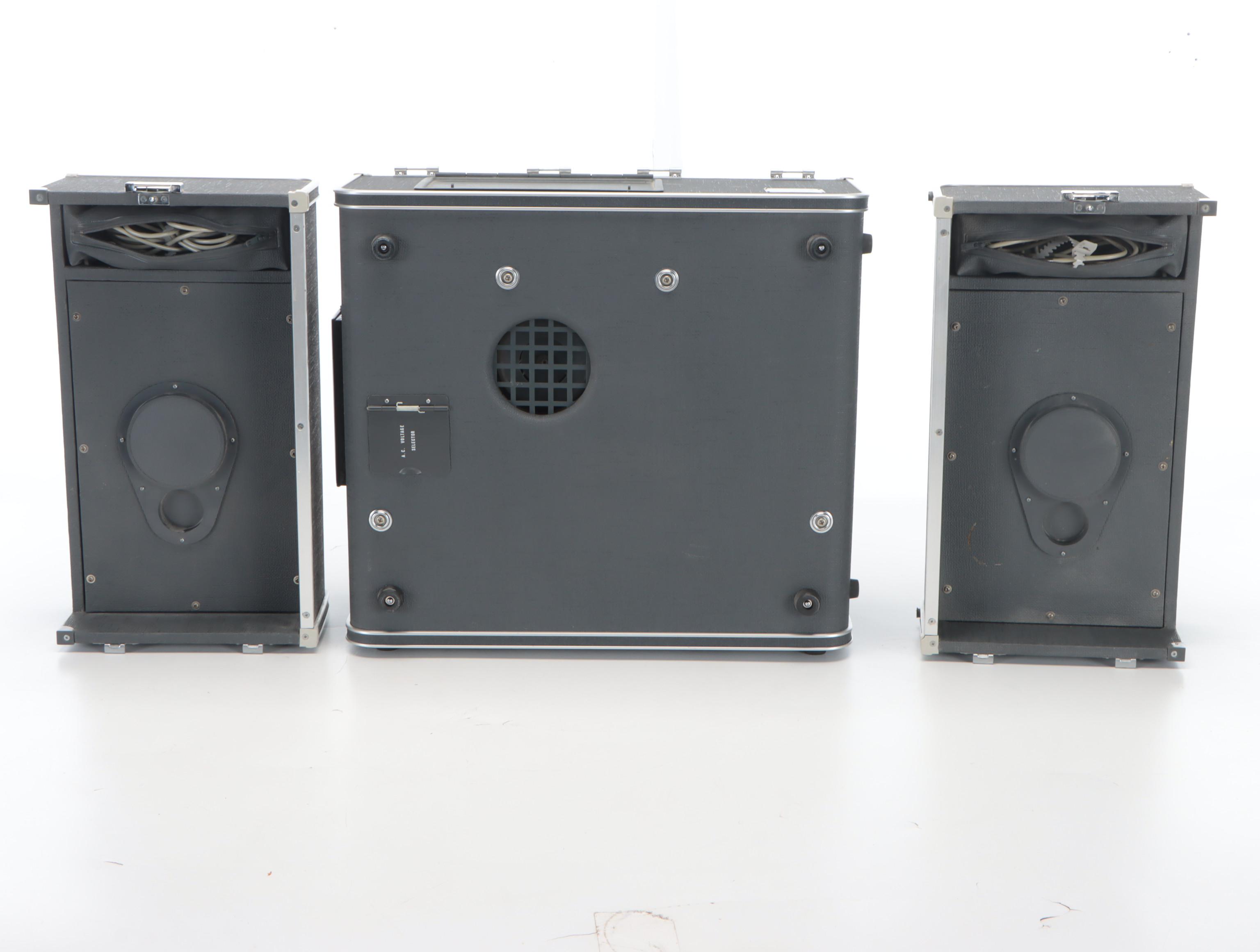 Sony TC-500A Stereo Tapecorder with Speakers, Mid-20th Century