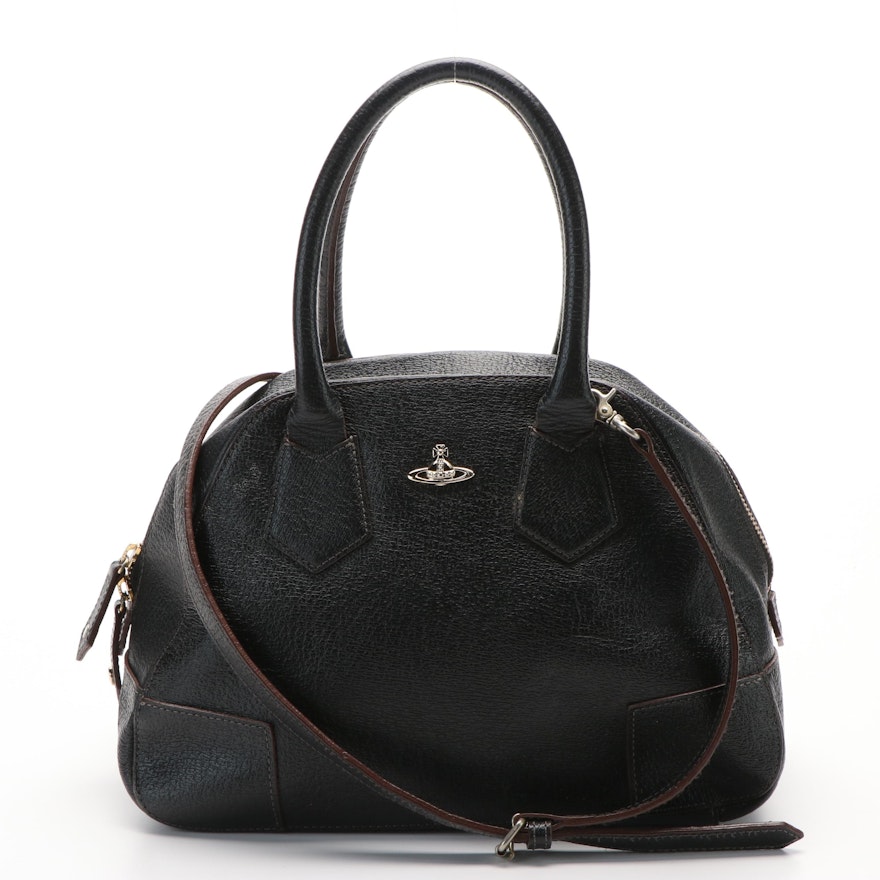 Vivienne Westwood Orb Yasmin Leather Convertible Handle Bag