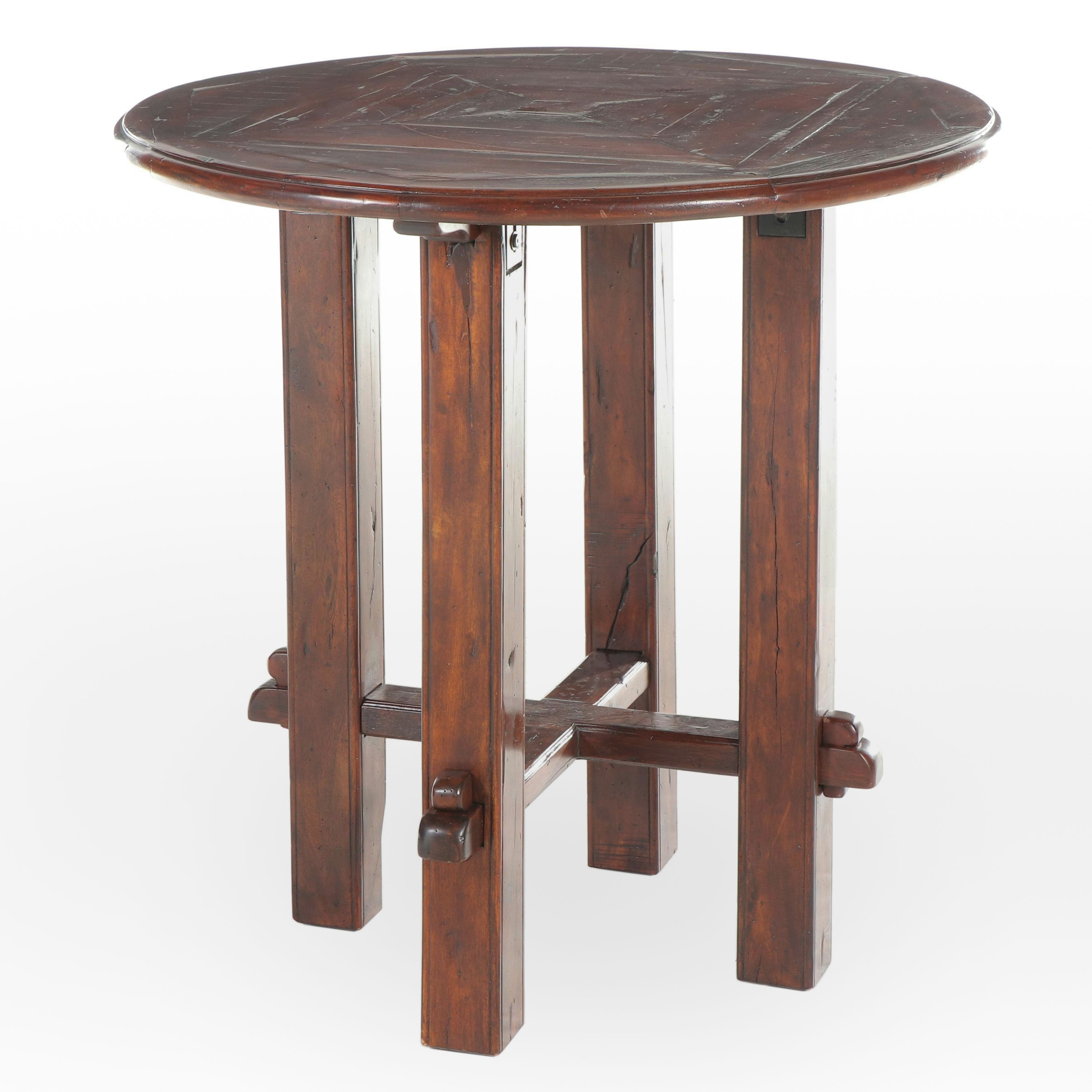 Theodore Alexander Castle Bromwich Table Made from Reclaimed Walnut
