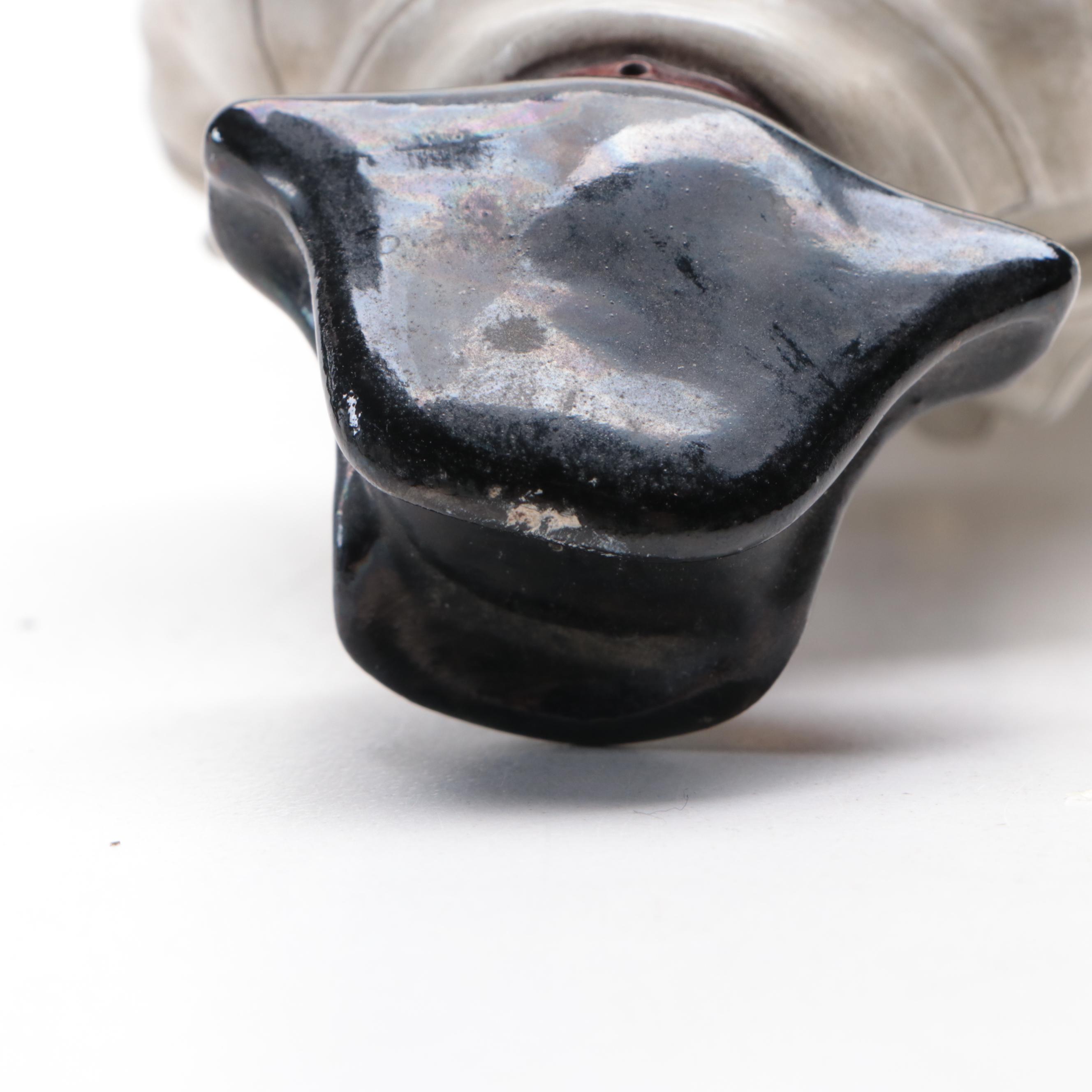 German Schiebe-Alsbach "Napoleon" and "Bertrand" Porcelain Figurines