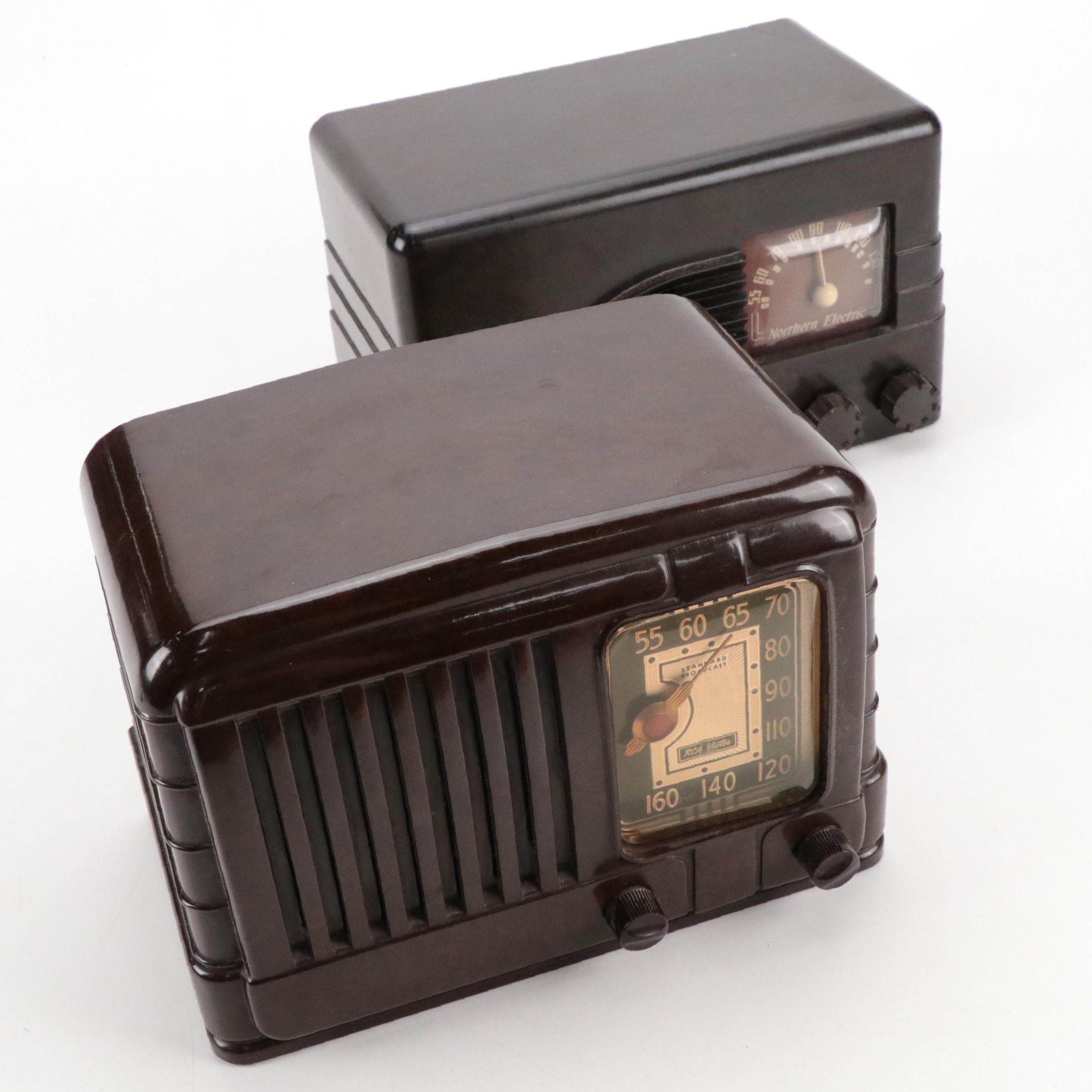 RCA Victor "Master Nipper" and Northern Electric Radios, Mid-20th Century